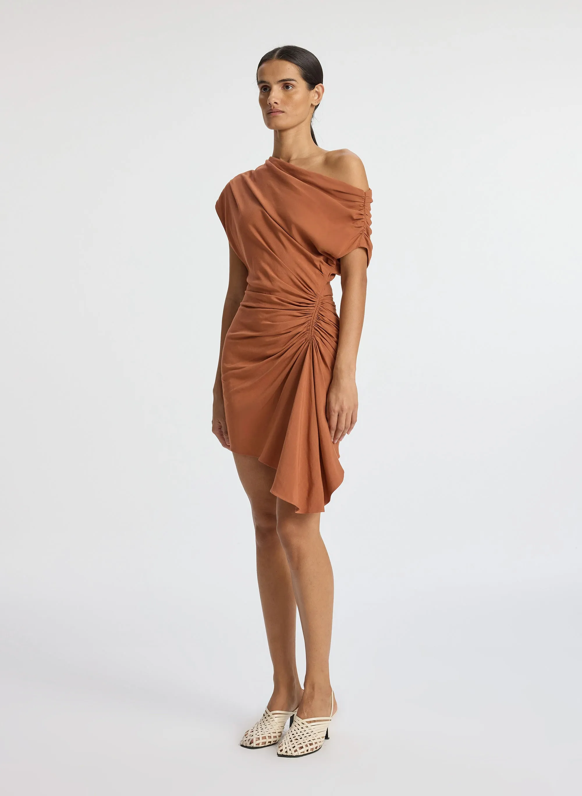 Poppy Linen Mini Dress sold by A.L.C. product image thumbnail 4