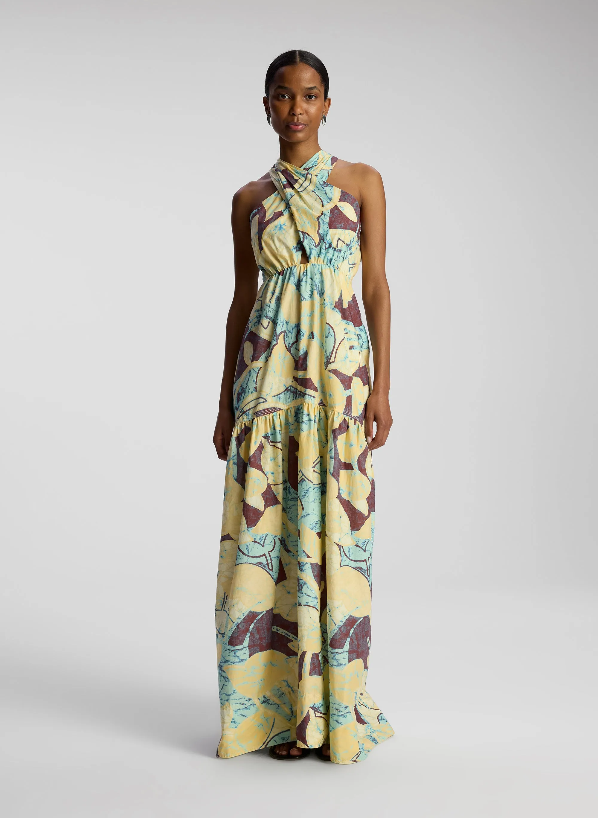 Veronica Cotton Poplin Maxi Dress sold by A.L.C.