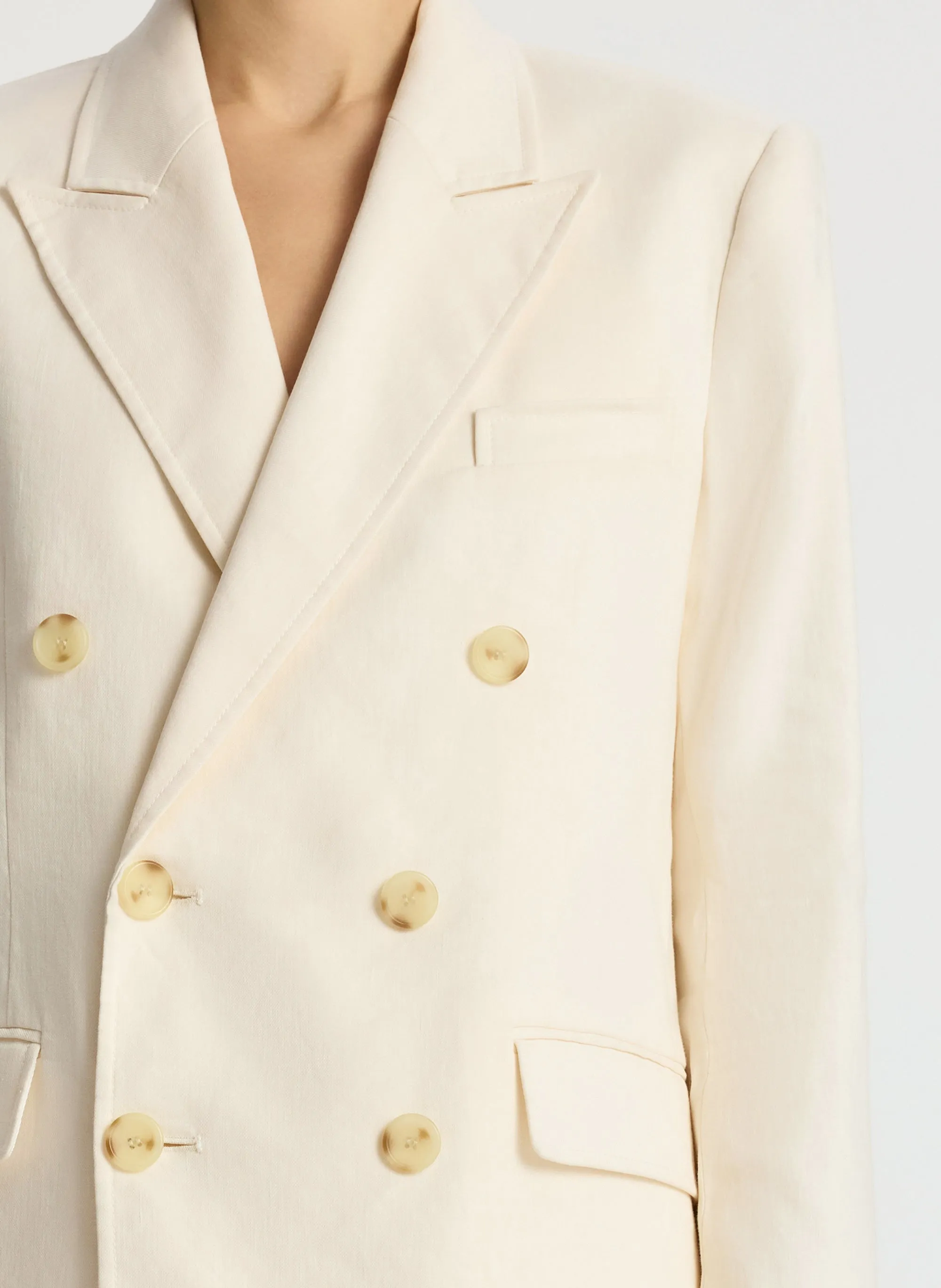 Declan Stretch Linen Jacket sold by A.L.C. product image thumbnail 2