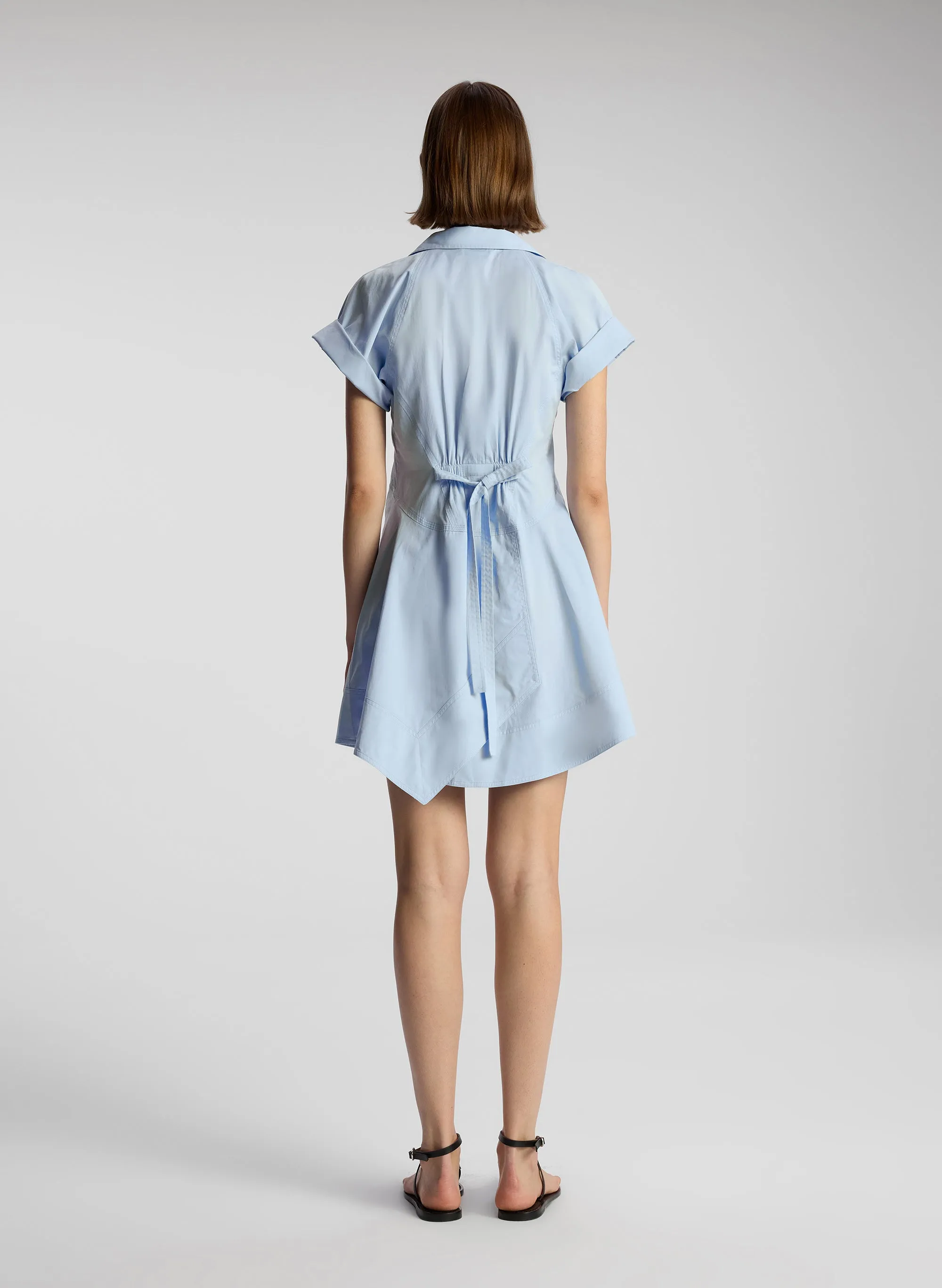 Julie Cotton Mini Shirtdress sold by A.L.C. product image thumbnail 5
