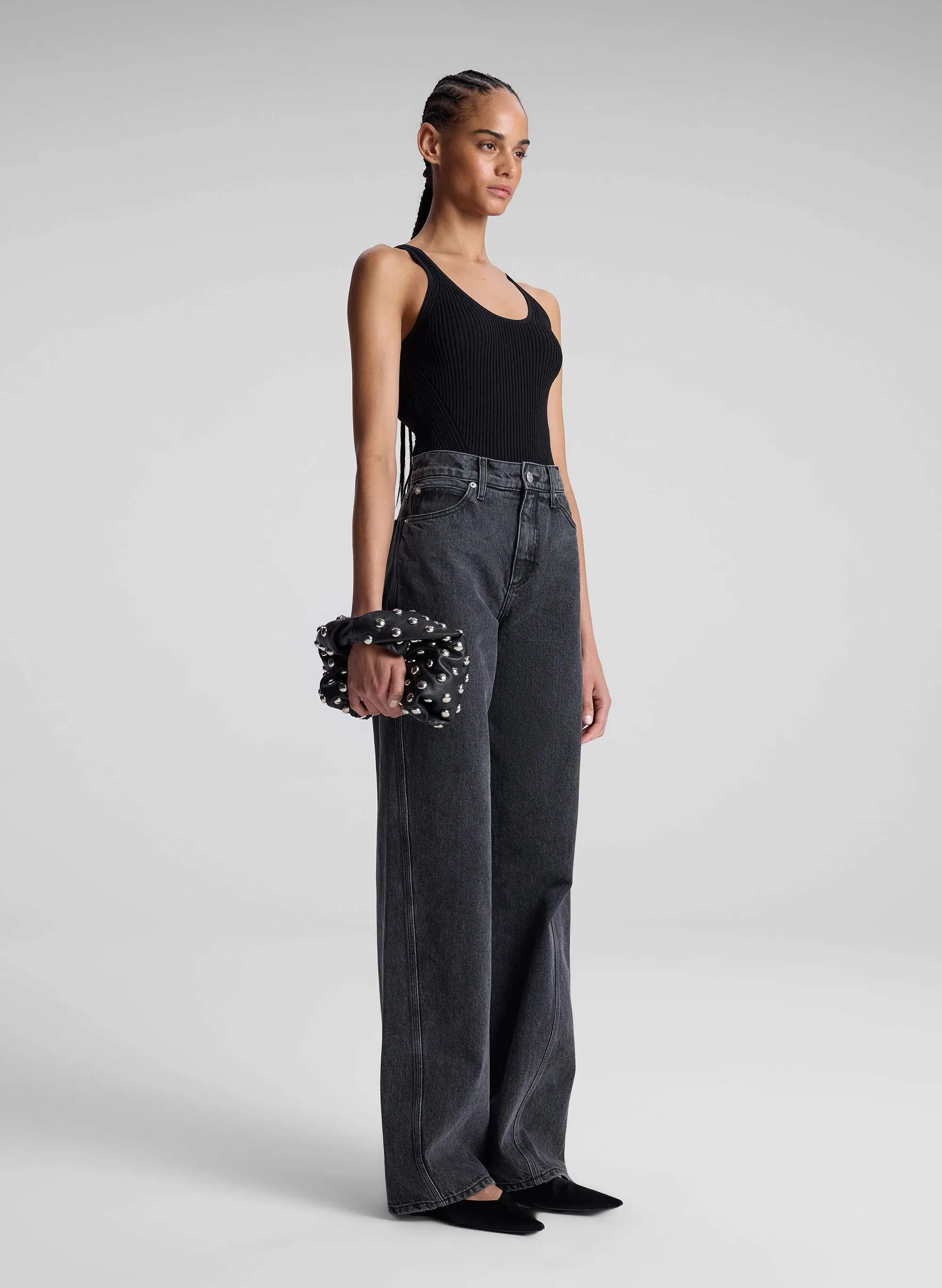 Simone Studded Leather Bag sold by A.L.C. product image thumbnail 2