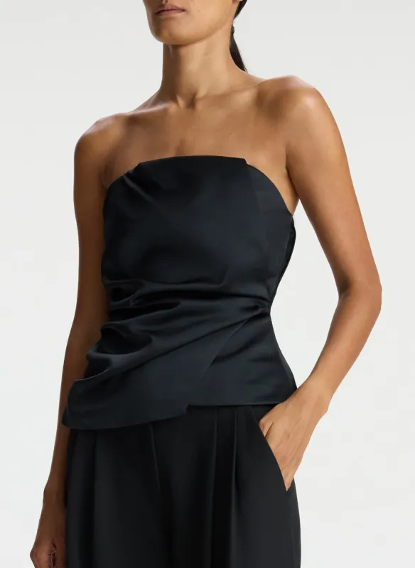 Nata Strapless Satin Top sold by A.L.C.