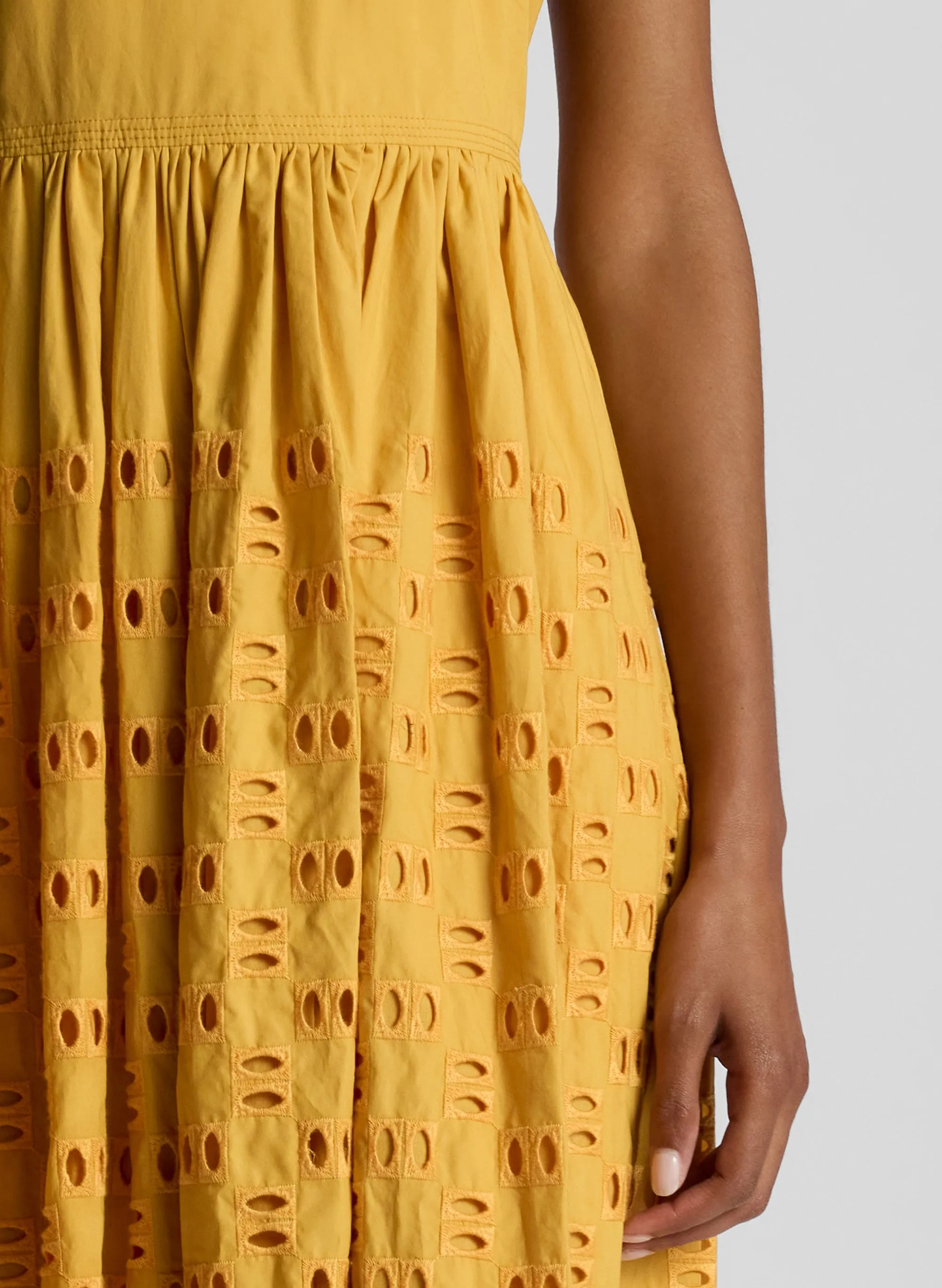 Blair Cotton Eyelet Maxi Dress sold by A.L.C. product image thumbnail 2