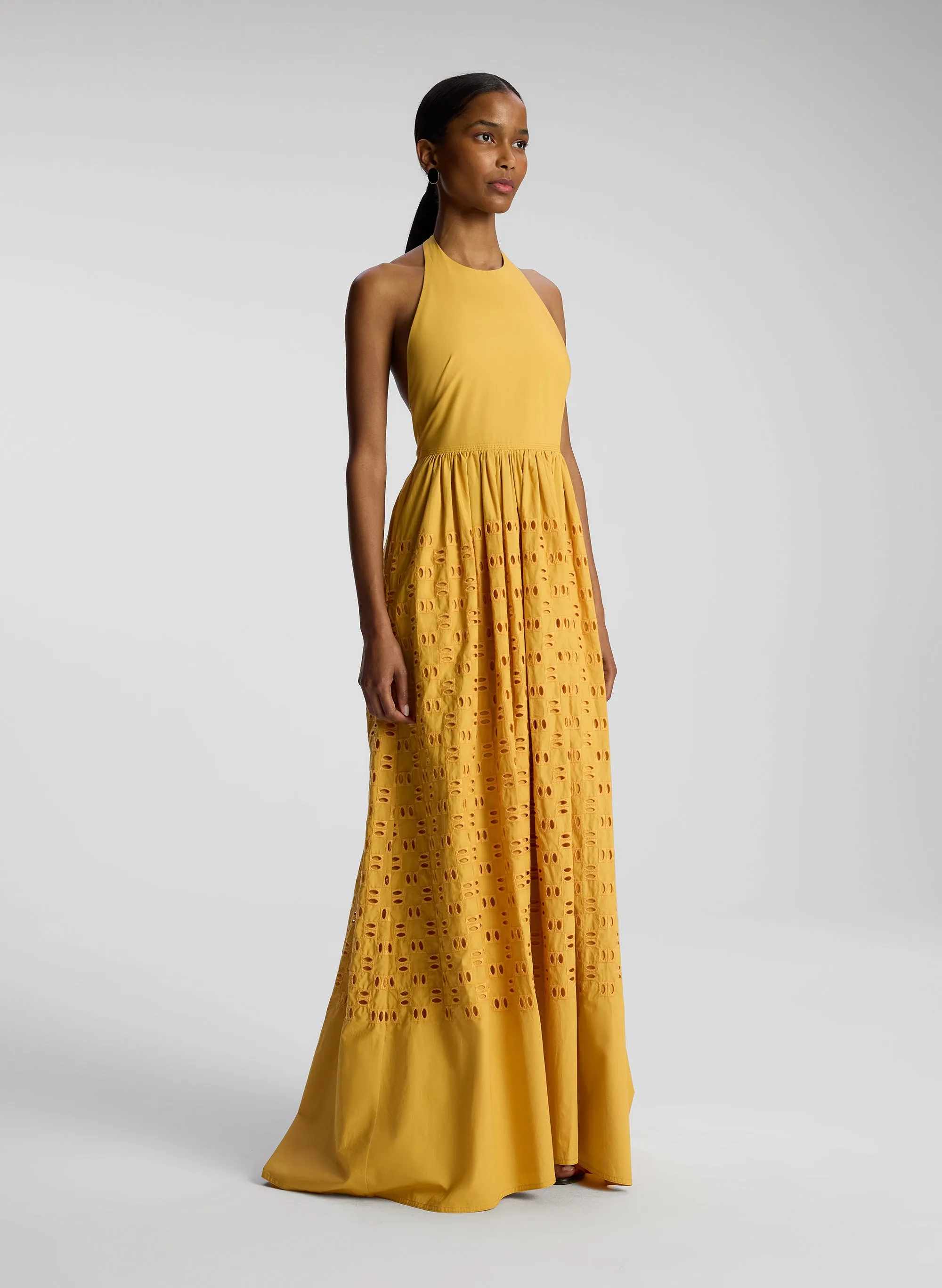 Blair Cotton Eyelet Maxi Dress sold by A.L.C. product image thumbnail 3