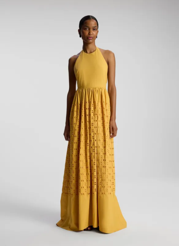 Blair Cotton Eyelet Maxi Dress sold by A.L.C.