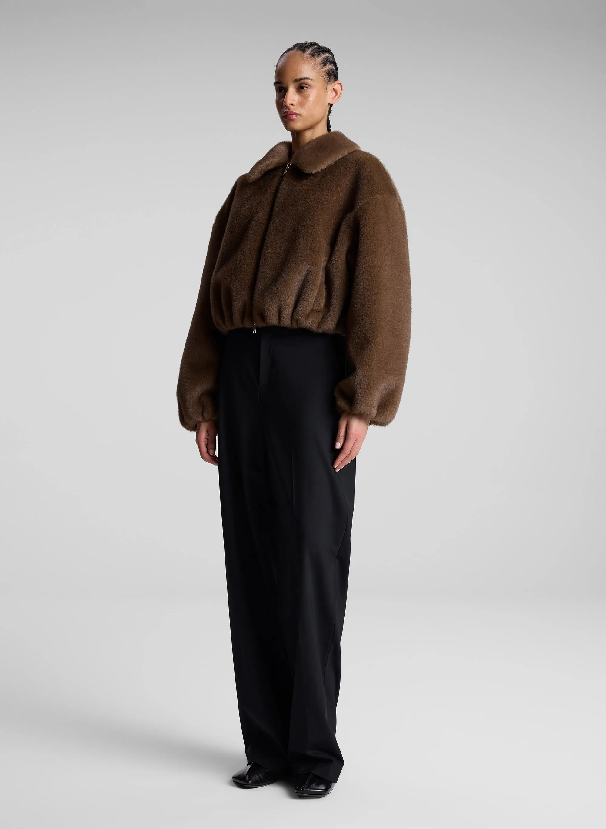 Esme Faux Fur Jacket sold by A.L.C. product image thumbnail 4