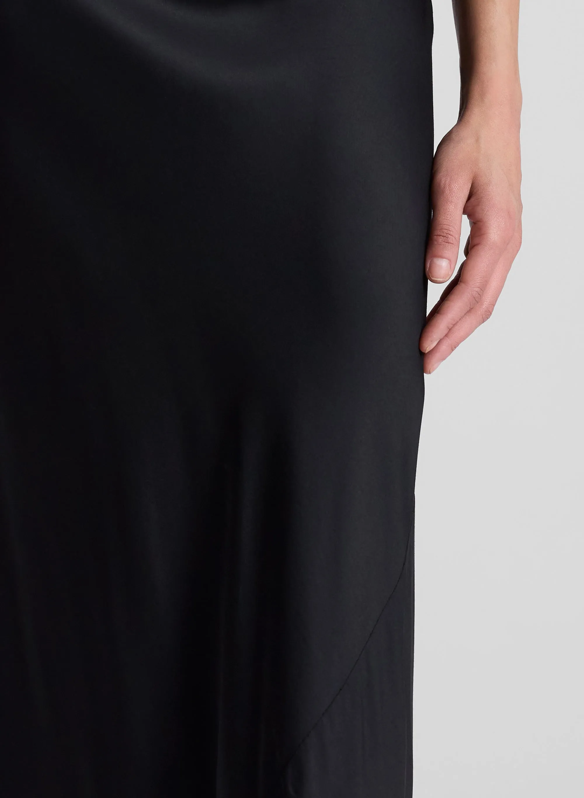 Greta Satin Maxi Skirt sold by A.L.C. product image thumbnail 2