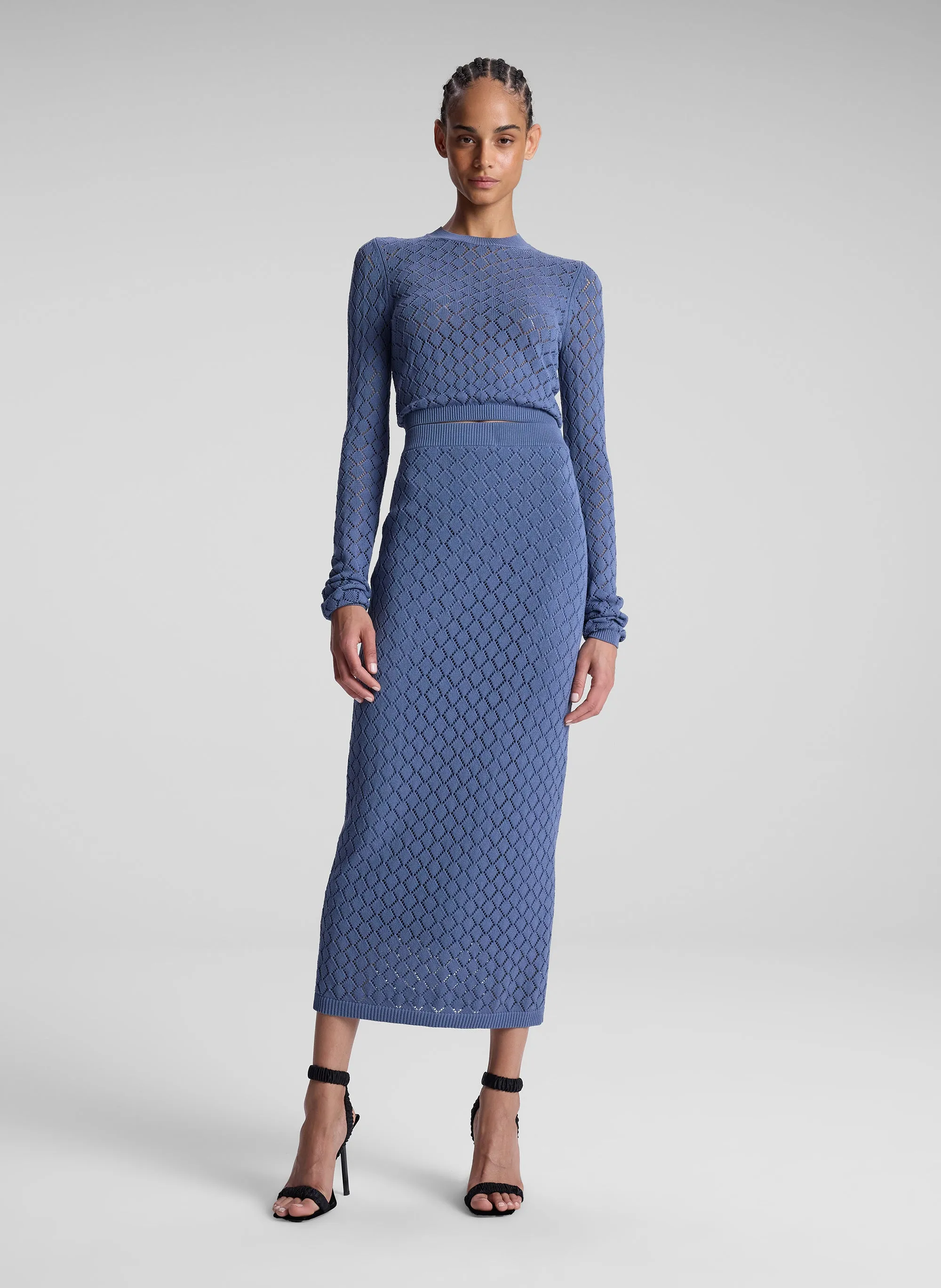Brandi Pointelle Knit Top sold by A.L.C. product image thumbnail 5