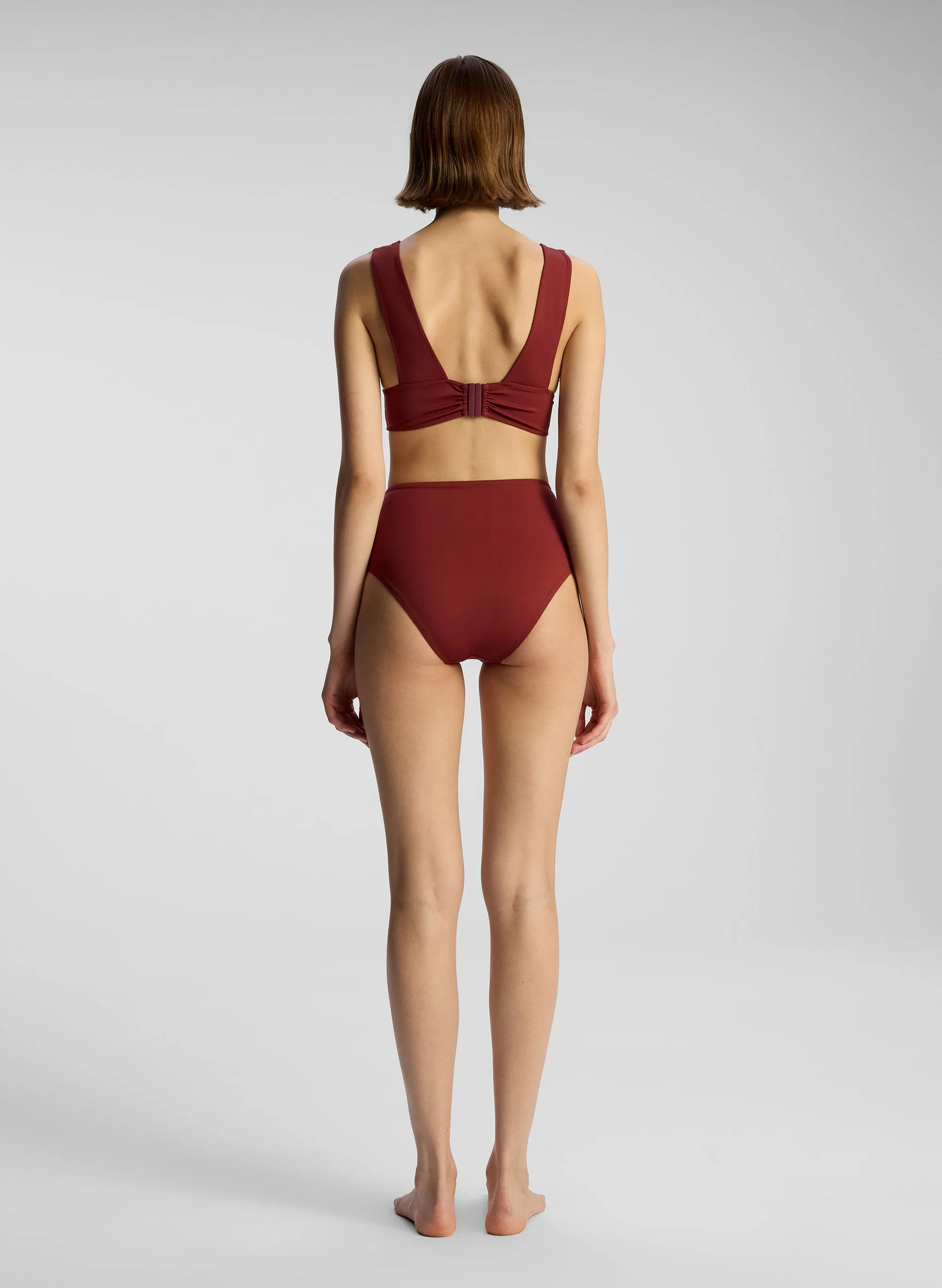 Isla High Waist Bikini Bottom sold by A.L.C. product image thumbnail 5