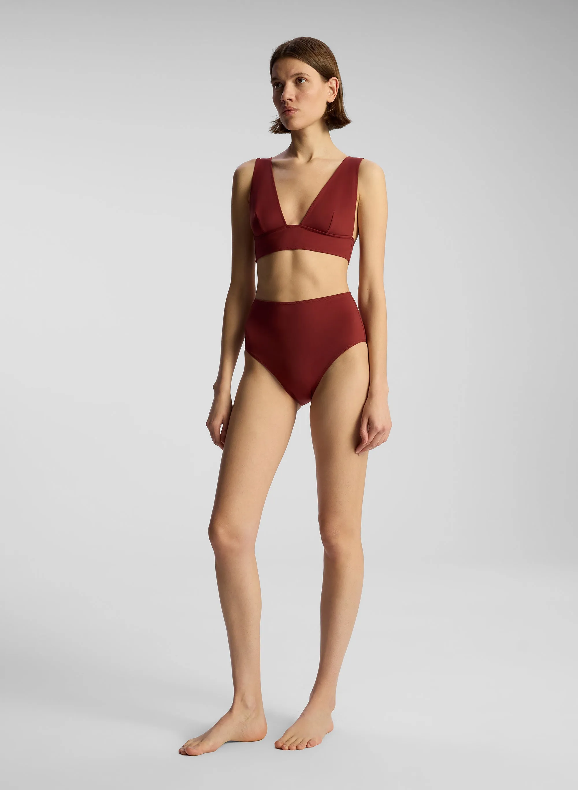 Isla High Waist Bikini Bottom sold by A.L.C. product image thumbnail 4