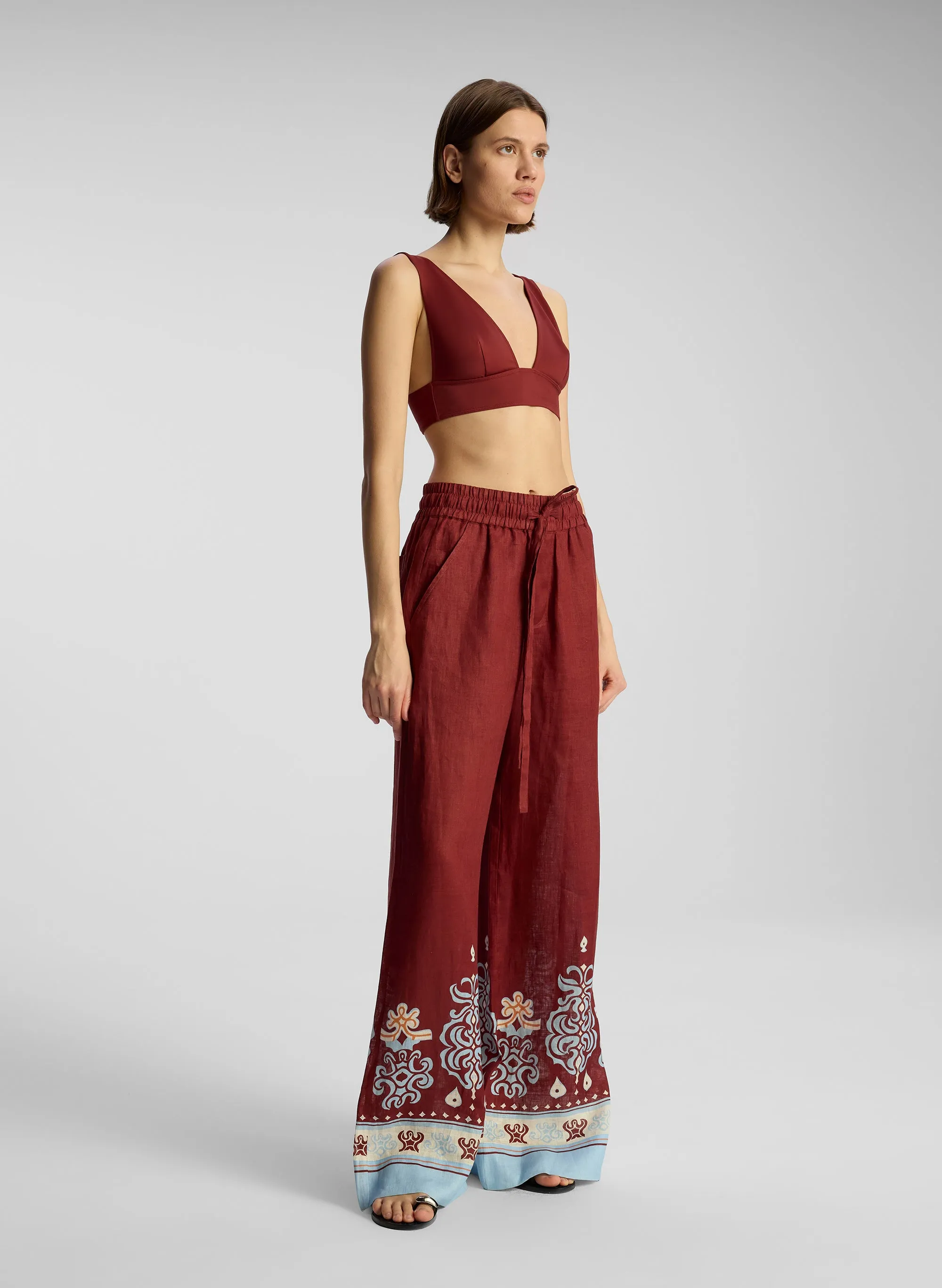 Emmett Linen Pant sold by A.L.C. product image thumbnail 5