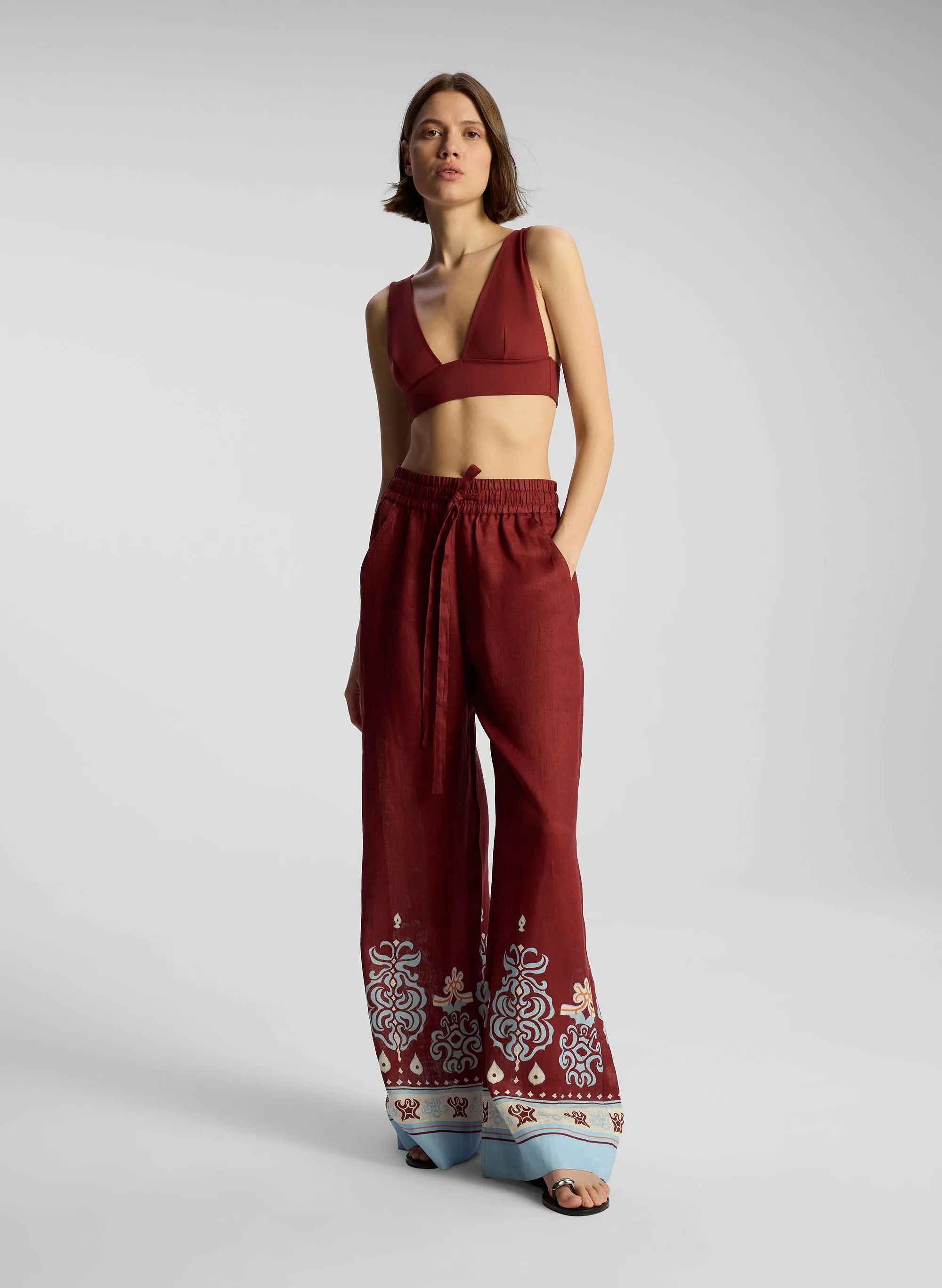 Emmett Linen Pant sold by A.L.C.