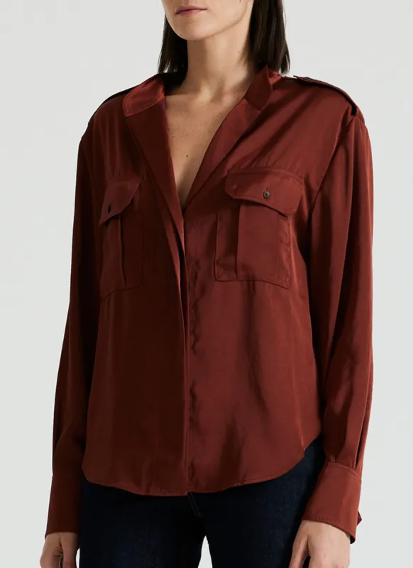 Oakley Satin Top sold by A.L.C.