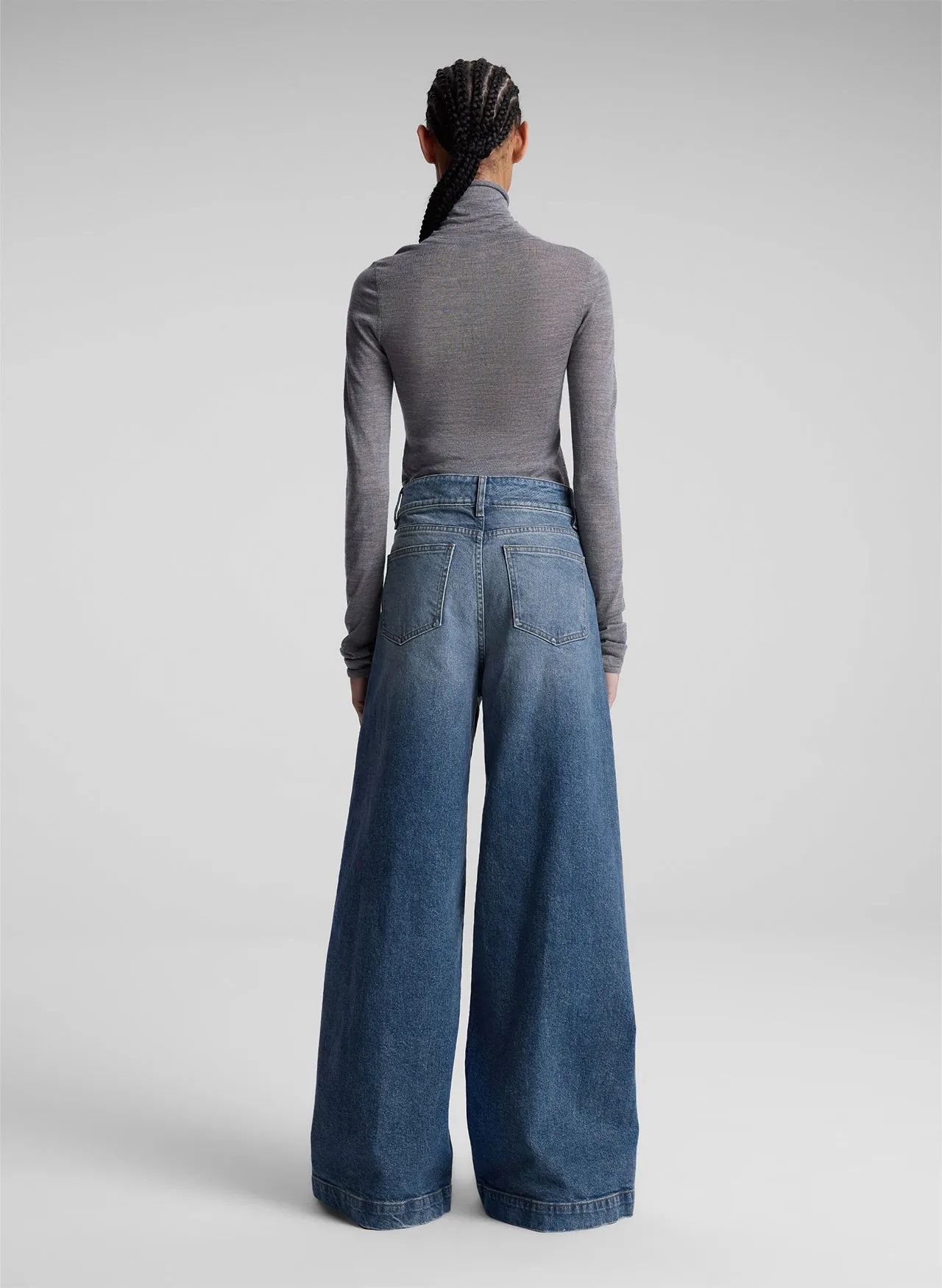 Grant Stretch Wide Leg Jean sold by A.L.C. product image thumbnail 5