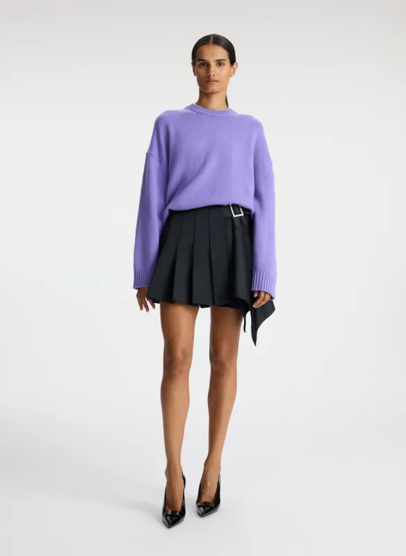 Mara Pleated Mini Skirt sold by A.L.C.