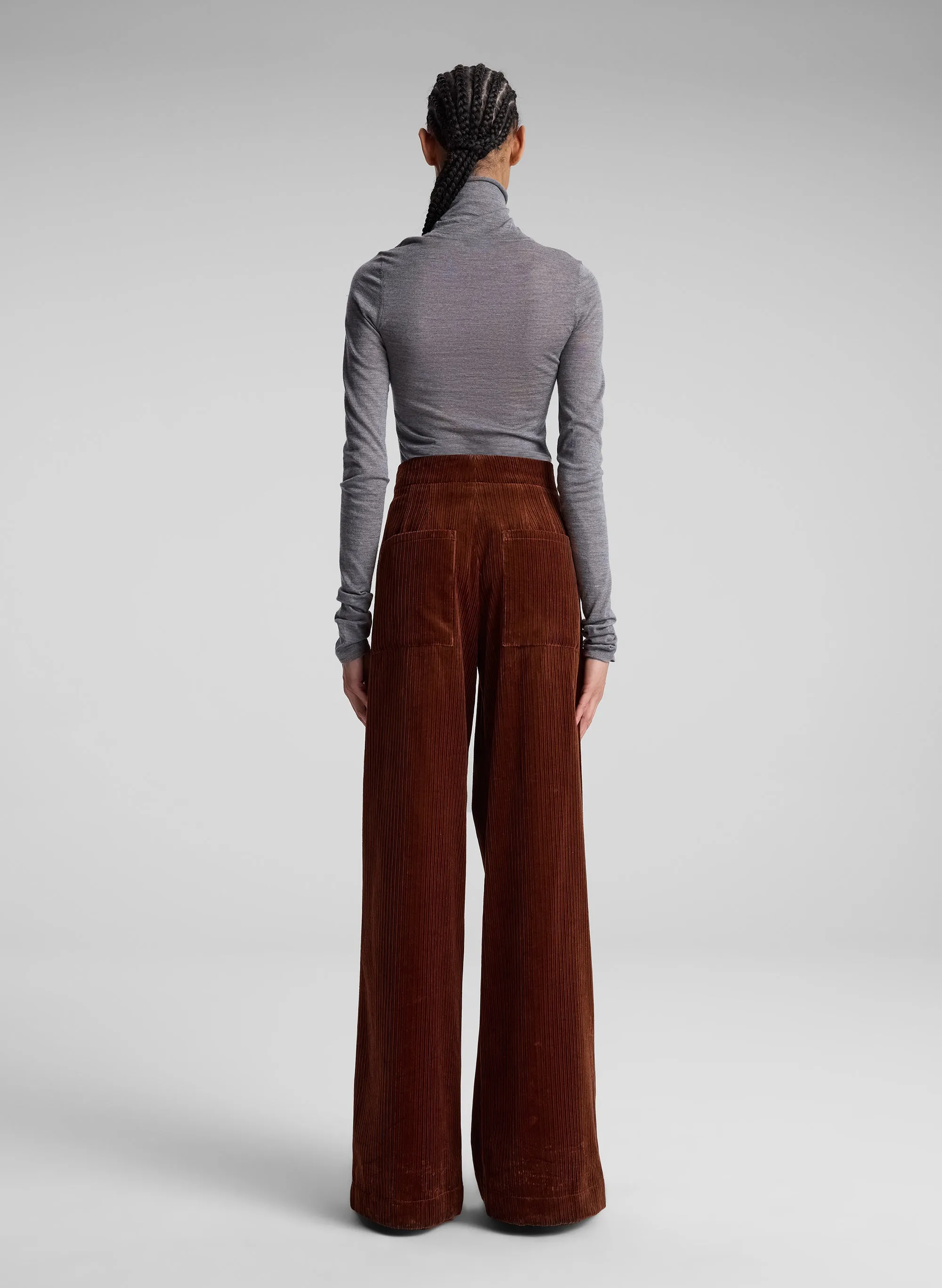 Andrew Wide Leg Corduroy Pant sold by A.L.C. product image thumbnail 5