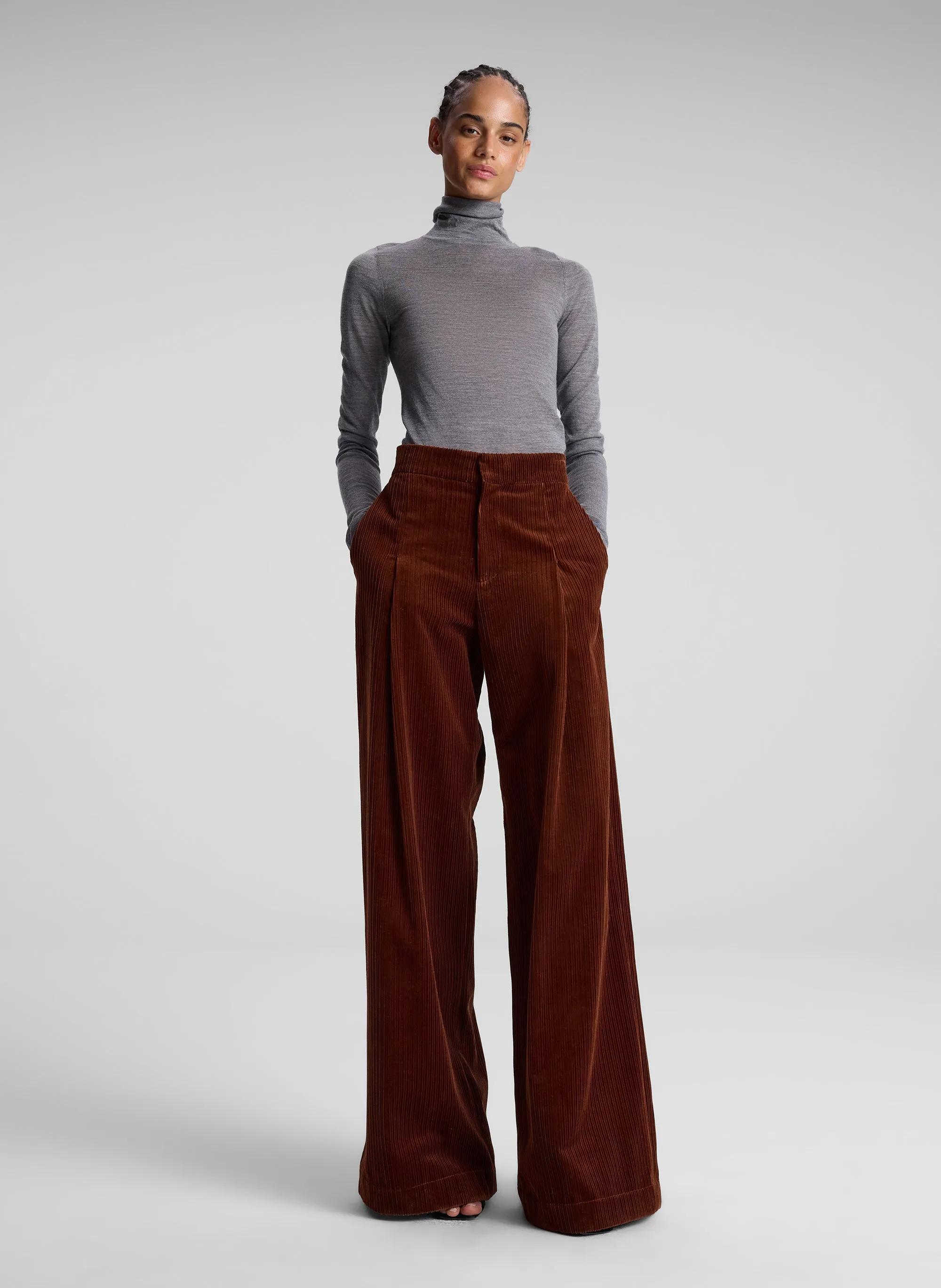 Andrew Wide Leg Corduroy Pant sold by A.L.C. product image thumbnail 3