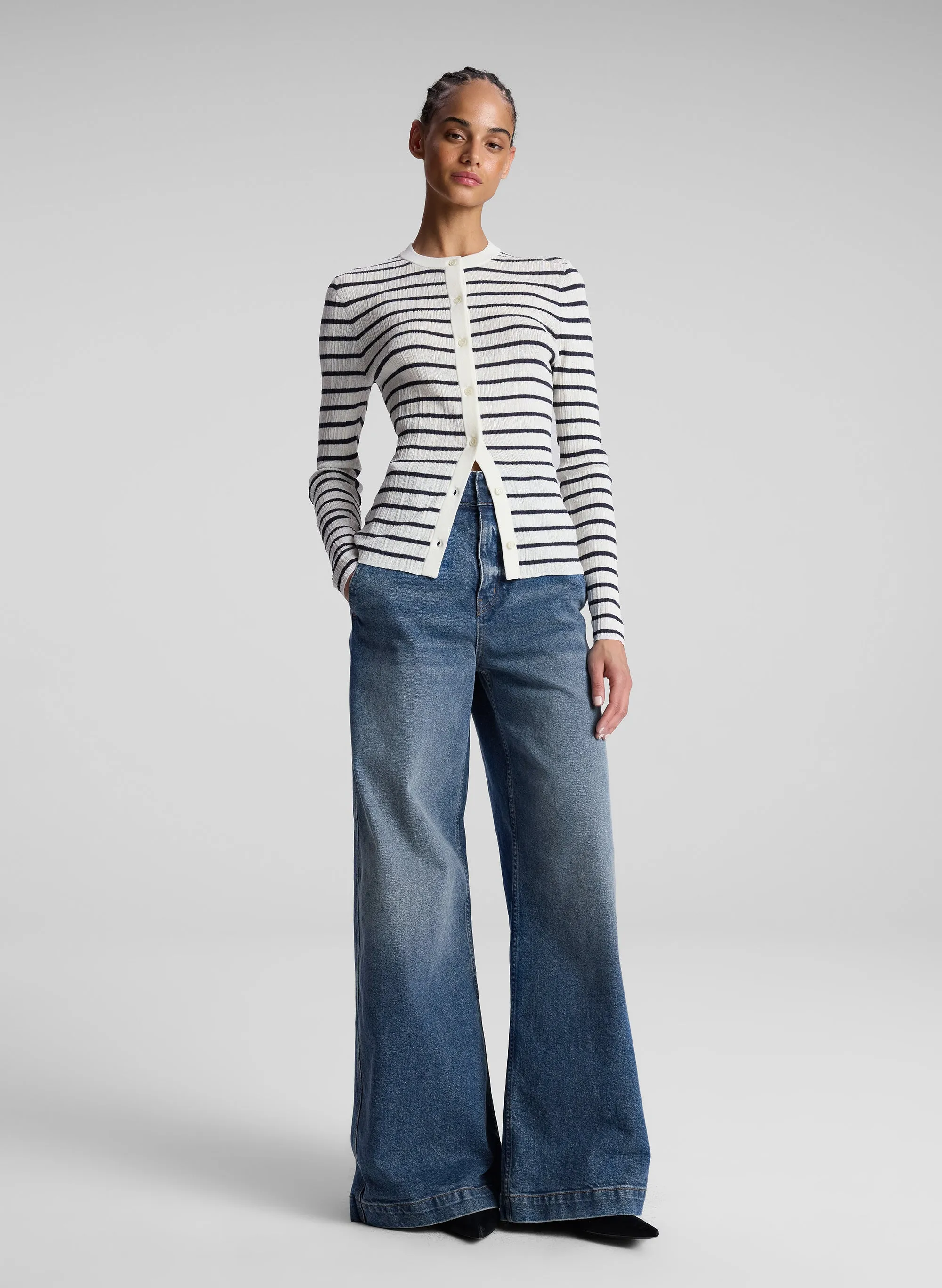 Fisher Fine Cotton Cardigan sold by A.L.C.