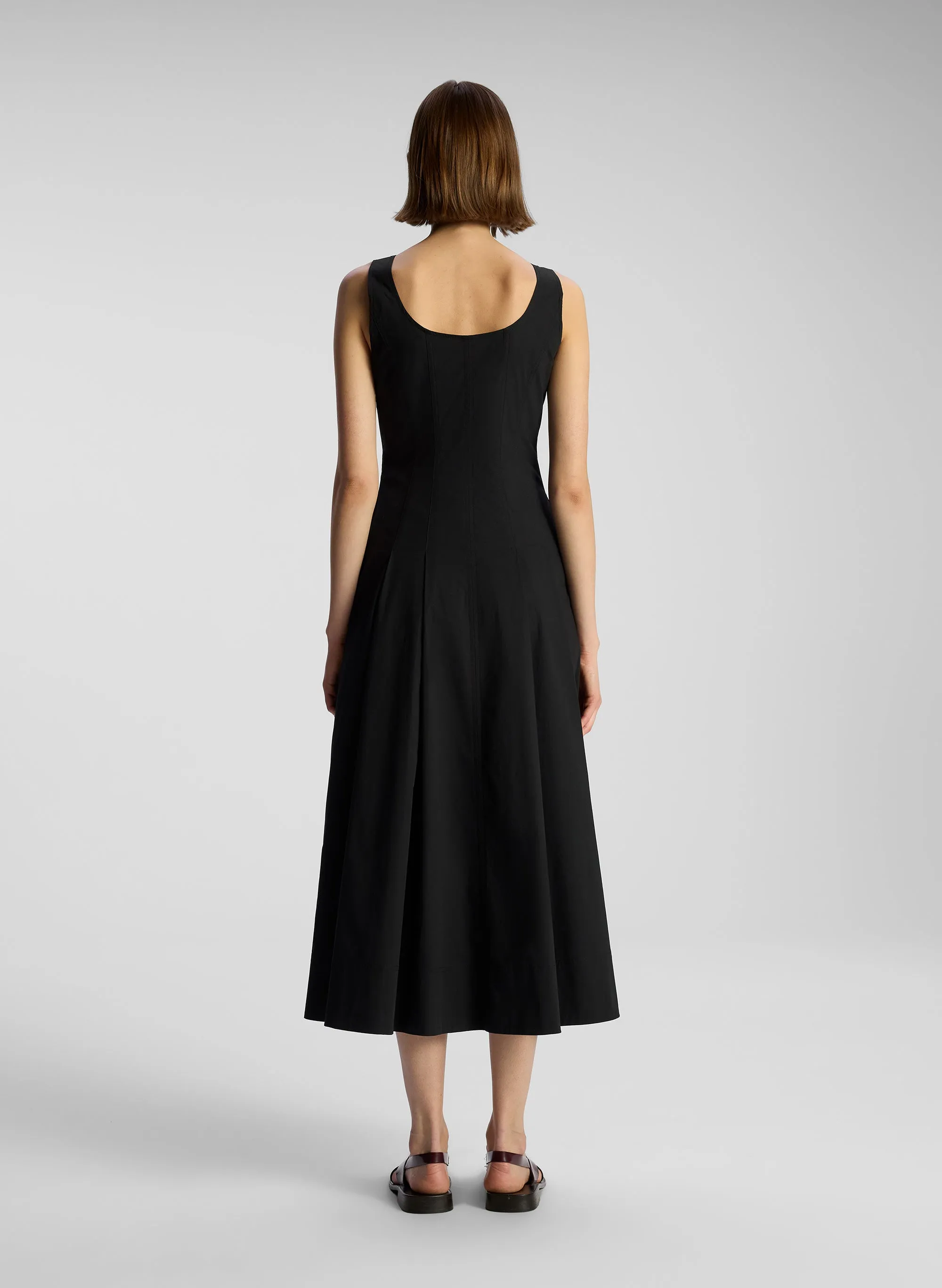 Isabel Cotton Midi Dress sold by A.L.C. product image thumbnail 5
