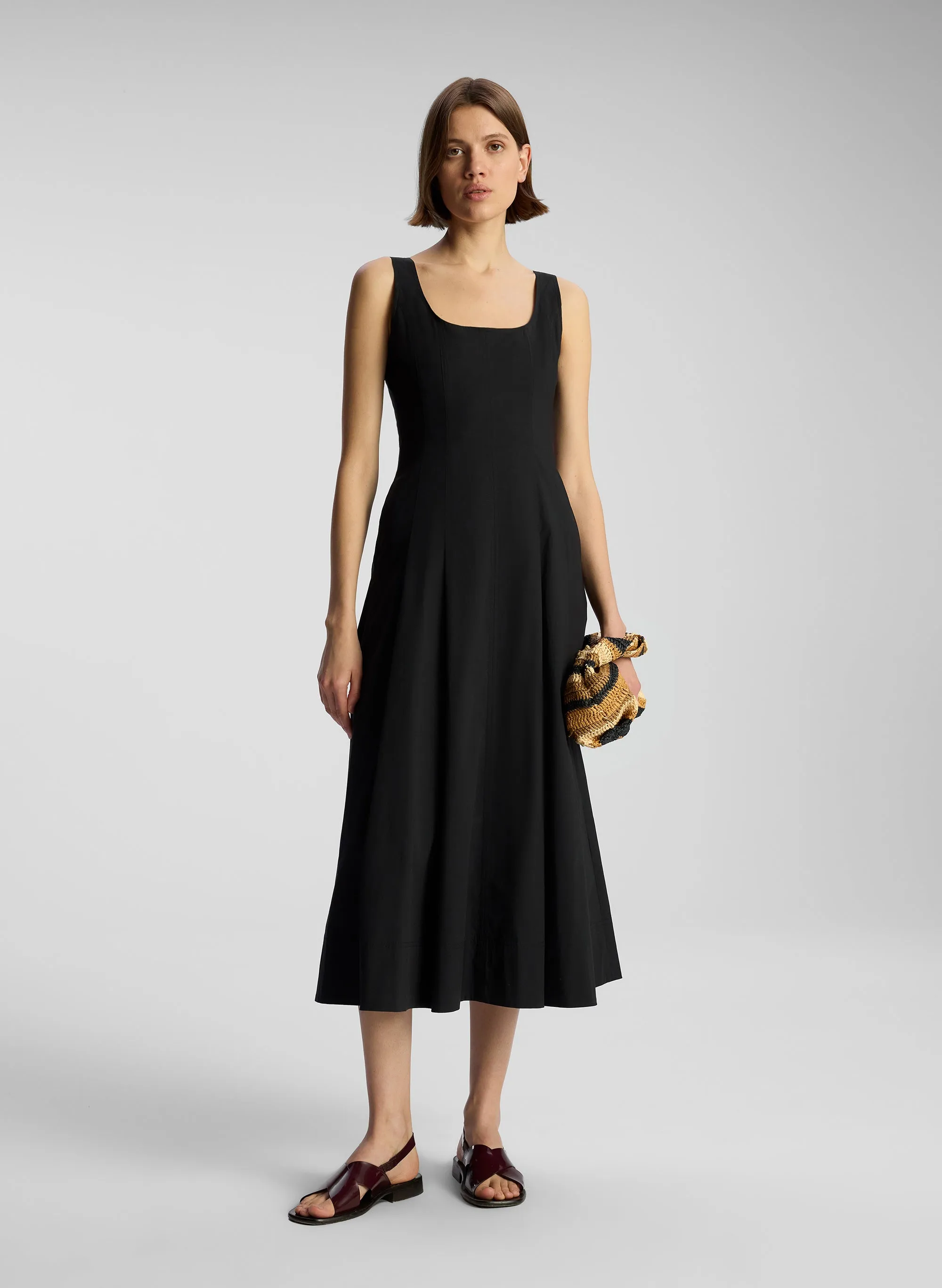 Isabel Cotton Midi Dress sold by A.L.C. product image thumbnail 4