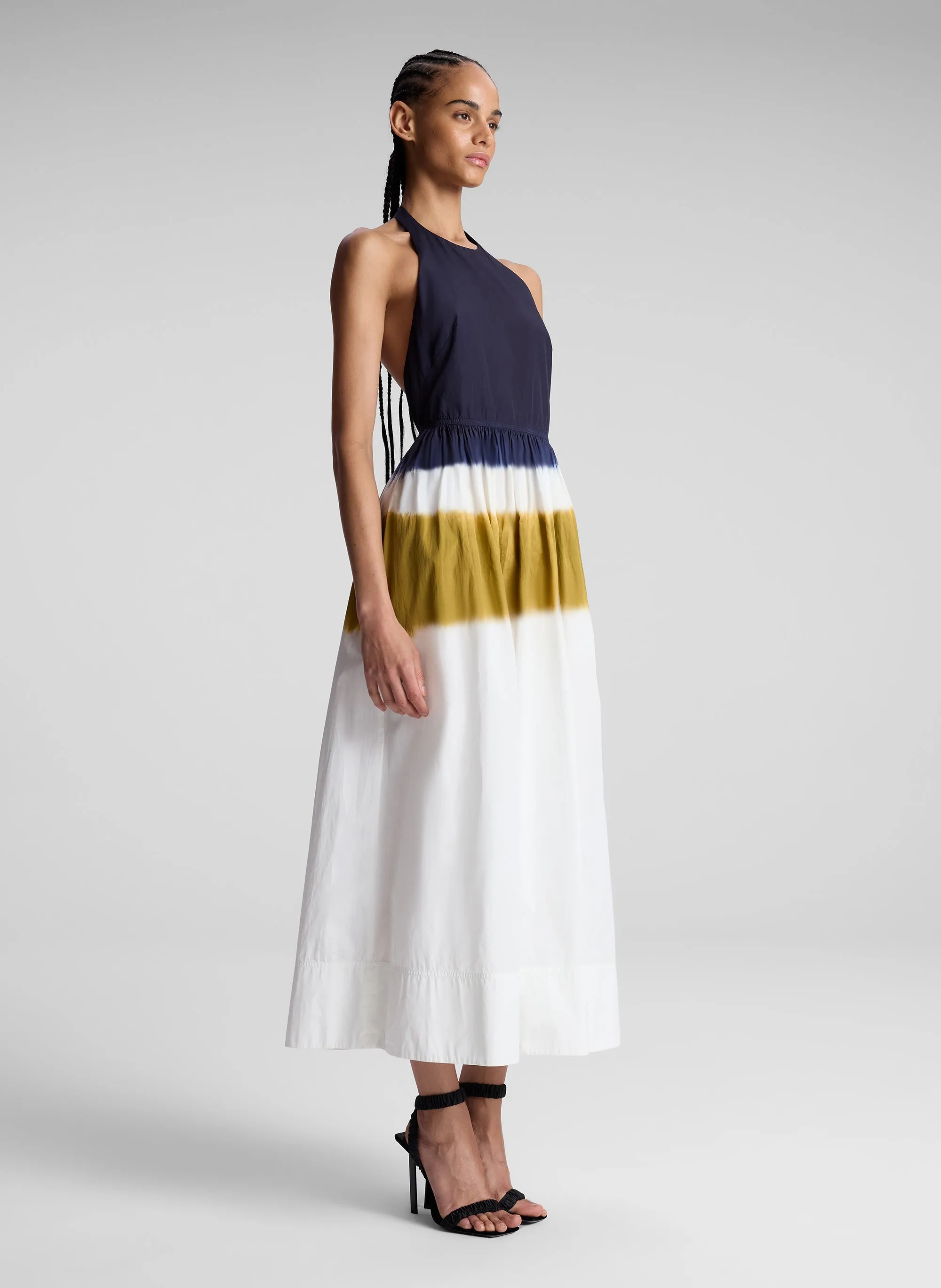 Blake Dip Dye Midi Dress sold by A.L.C. product image thumbnail 4