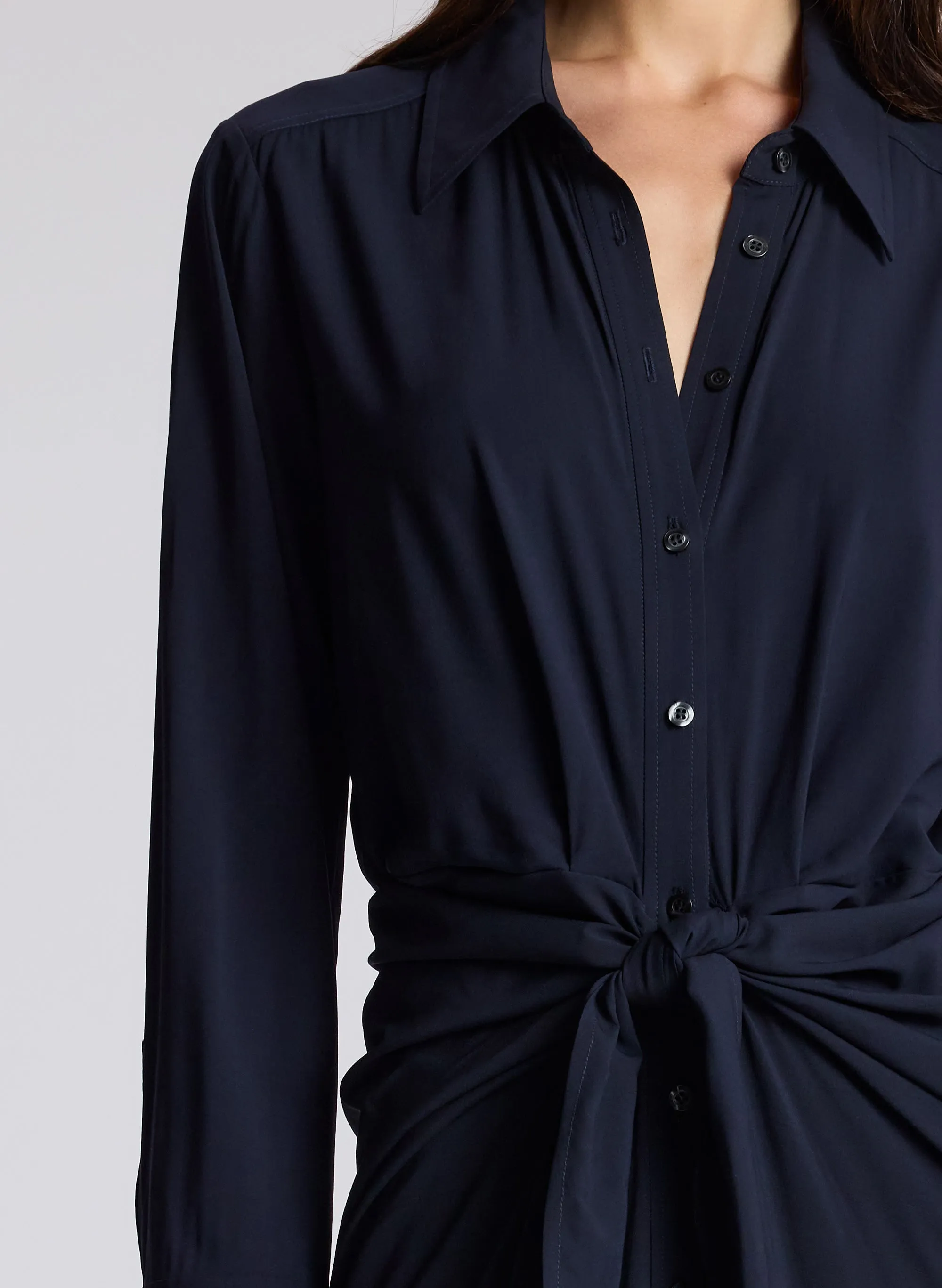 Mila Maxi Shirtdress sold by A.L.C. product image thumbnail 2