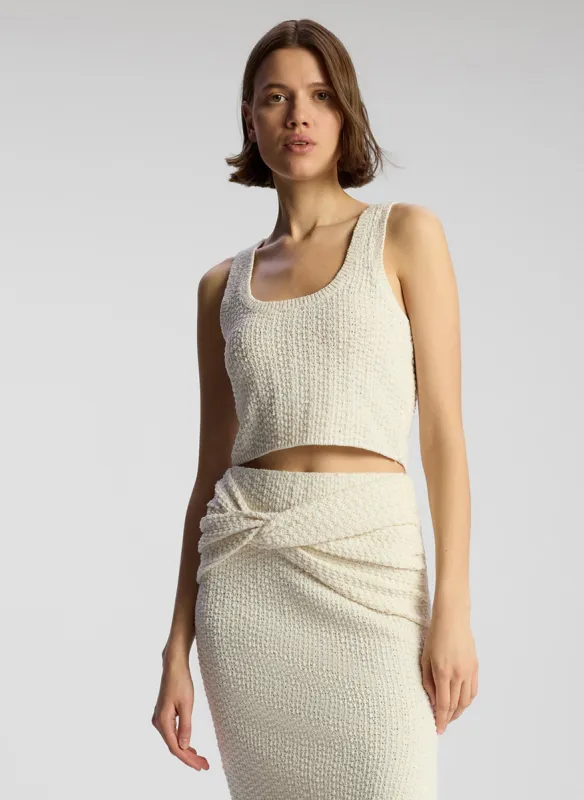 Thalia Bouclé Knit Top sold by A.L.C.