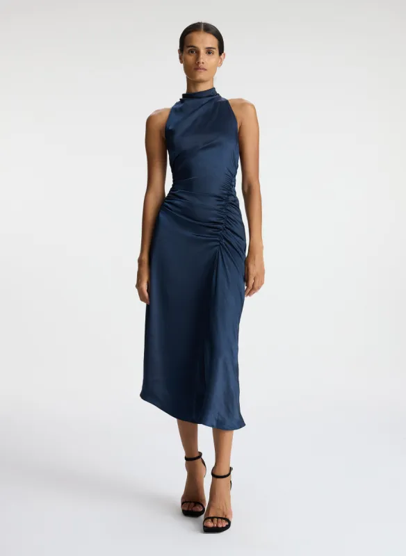 Inez Satin Midi Dress sold by A.L.C.