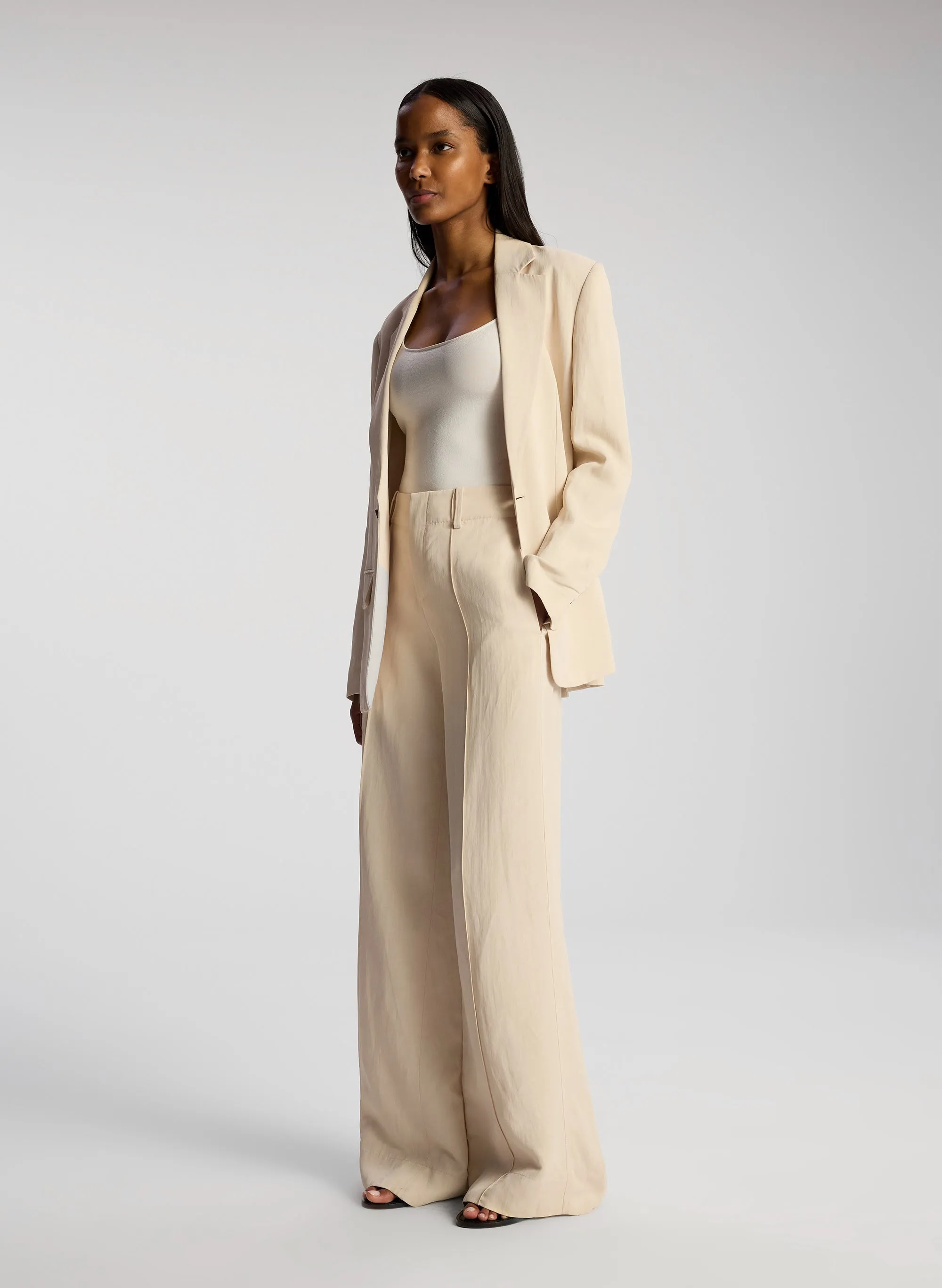 Arlo II Linen Jacket sold by A.L.C. product image thumbnail 3