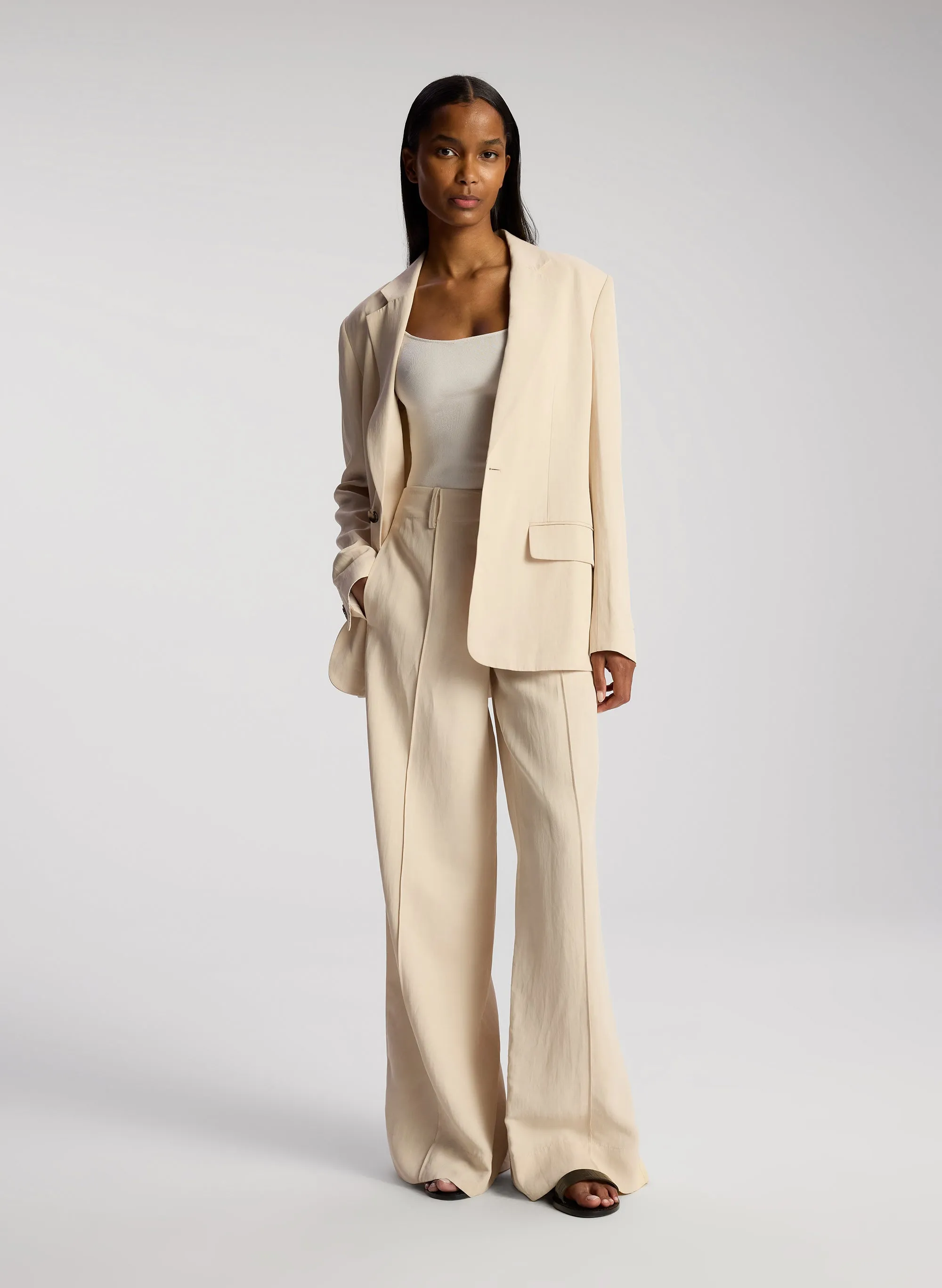 Arlo II Linen Jacket sold by A.L.C.