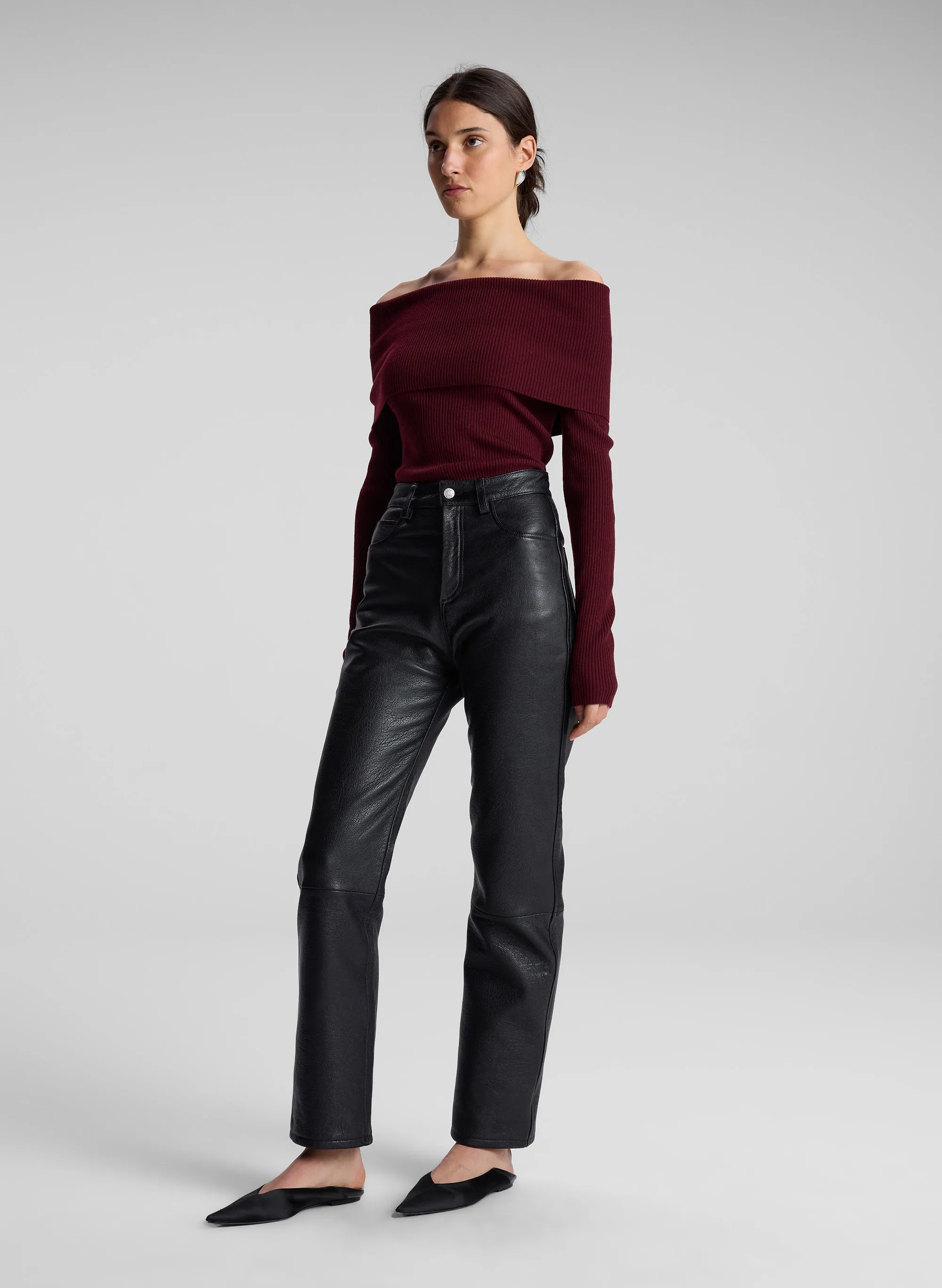 Cameron Leather Pant sold by A.L.C. product image thumbnail 4