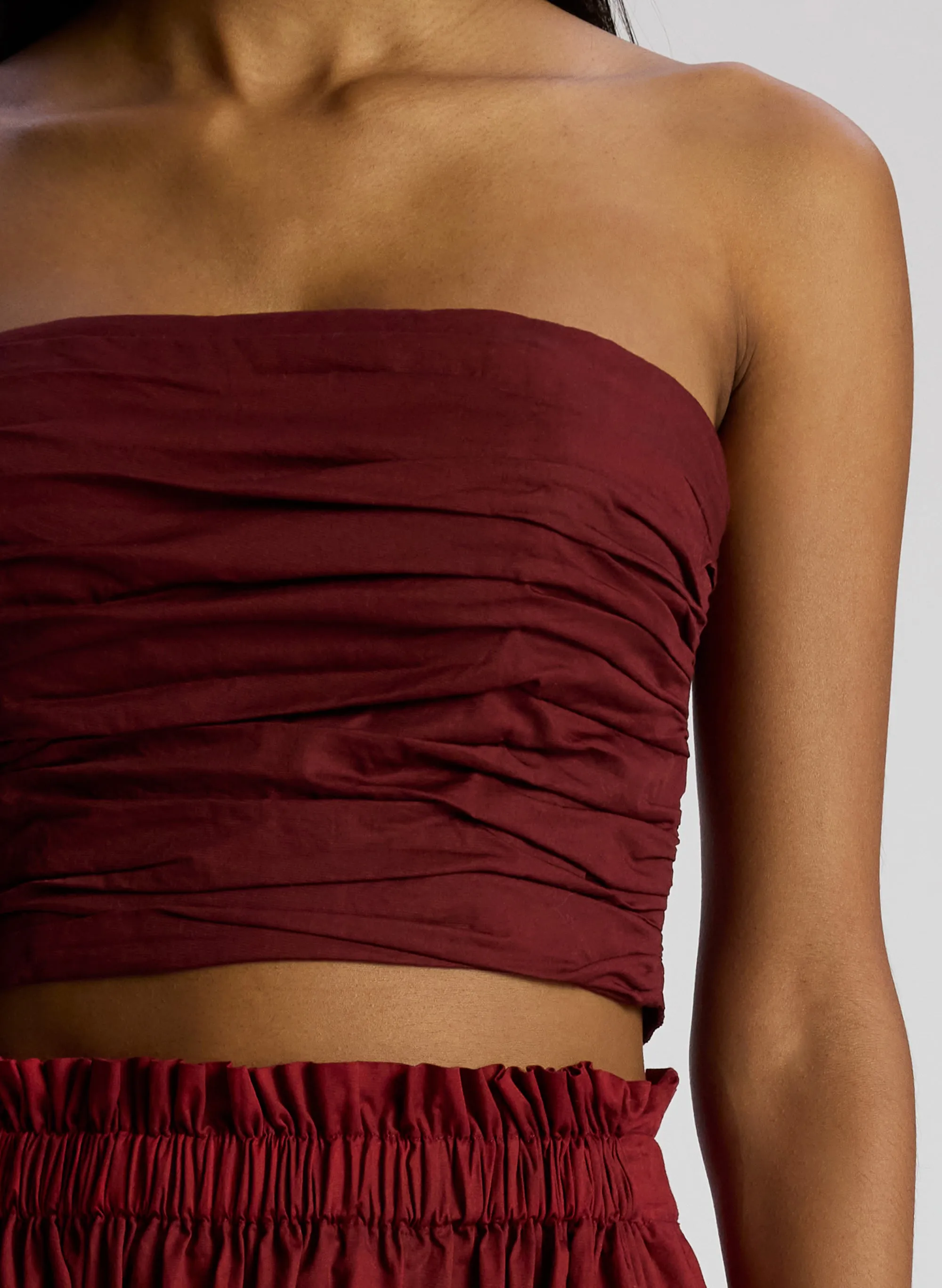 Gisele Ruched Strapless Top sold by A.L.C. product image thumbnail 2