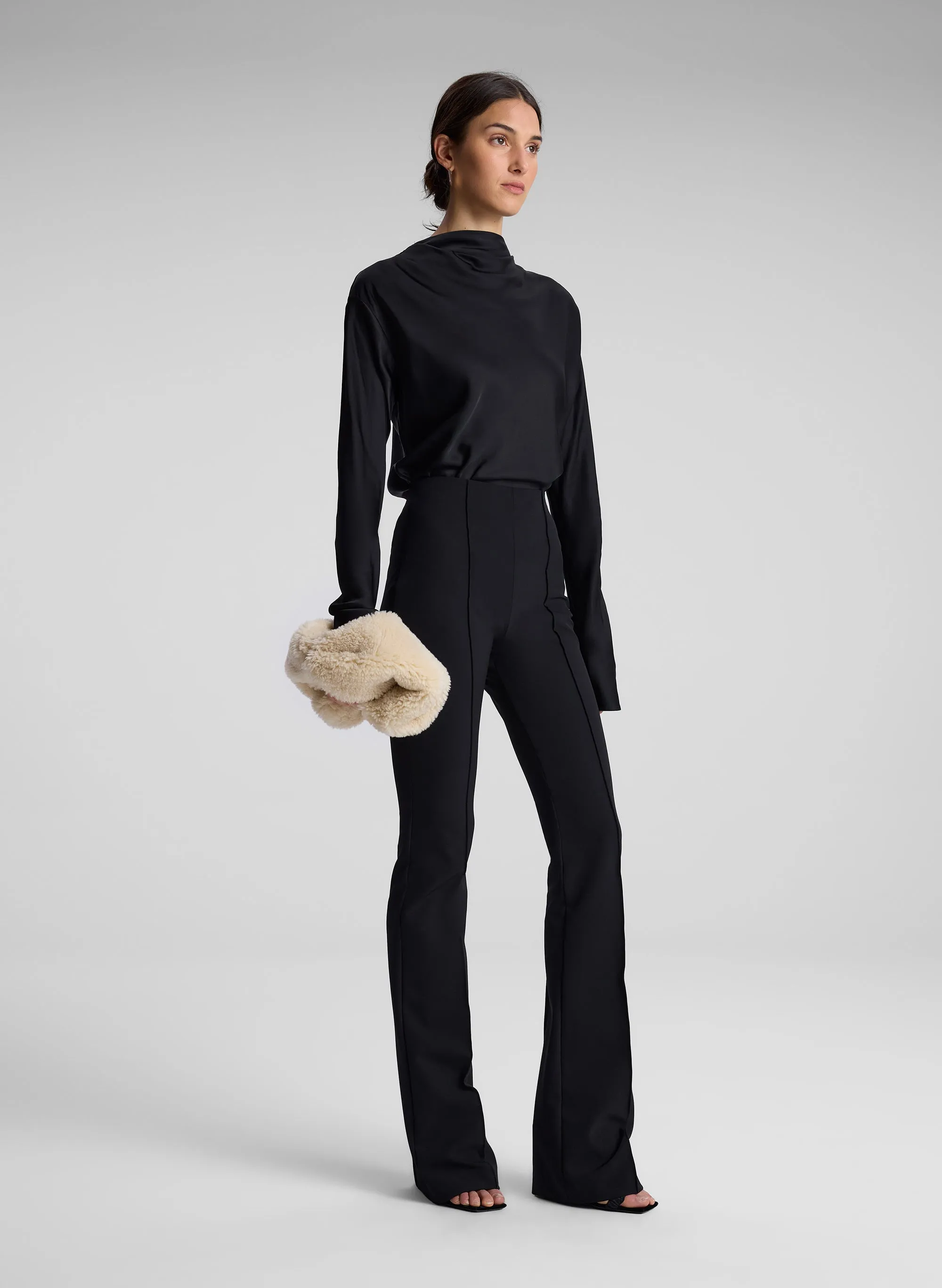 Brooks Stretch Tailored Pant sold by A.L.C. product image thumbnail 3