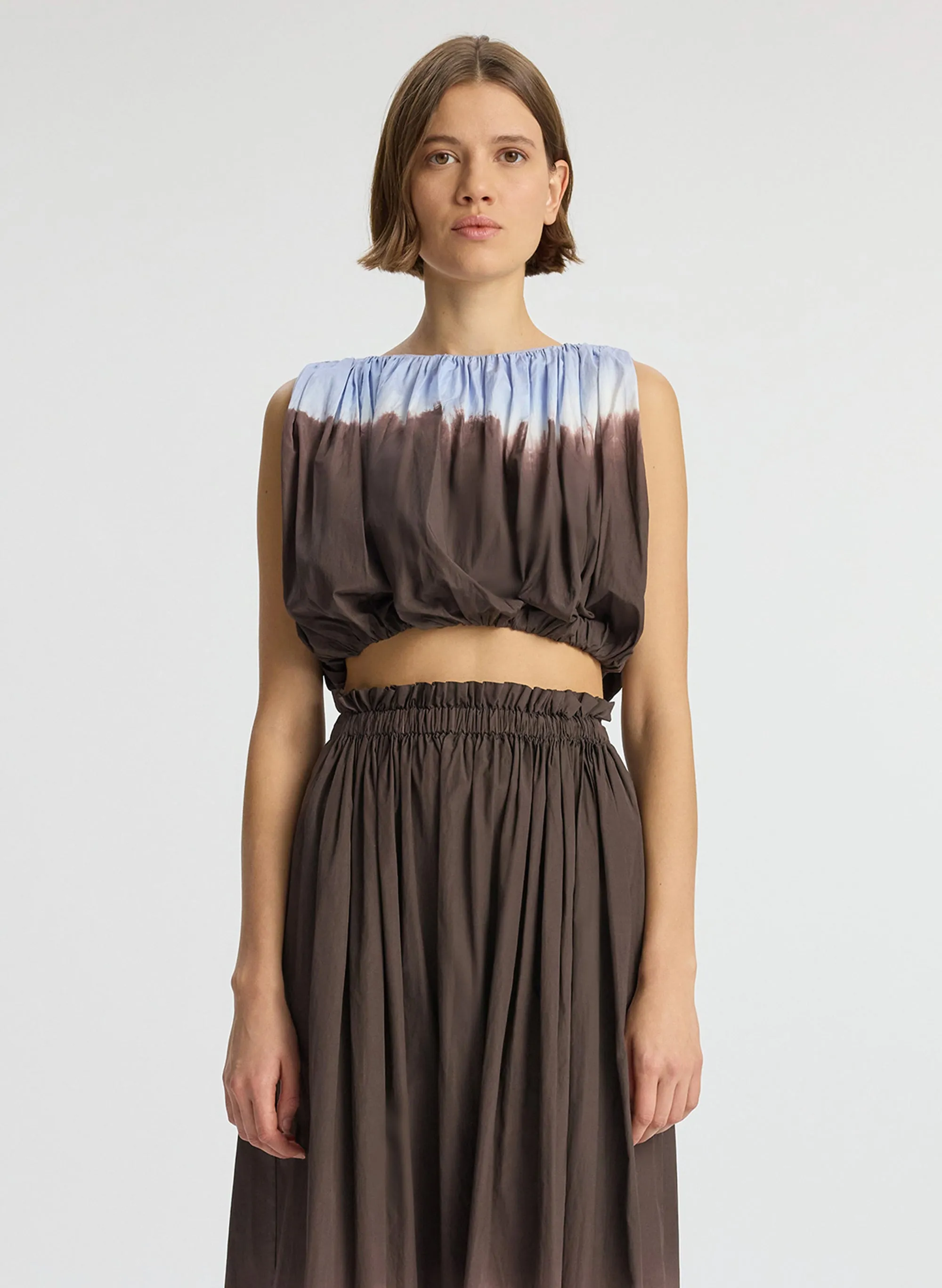 Nell Cropped Dip Dye Top sold by A.L.C.