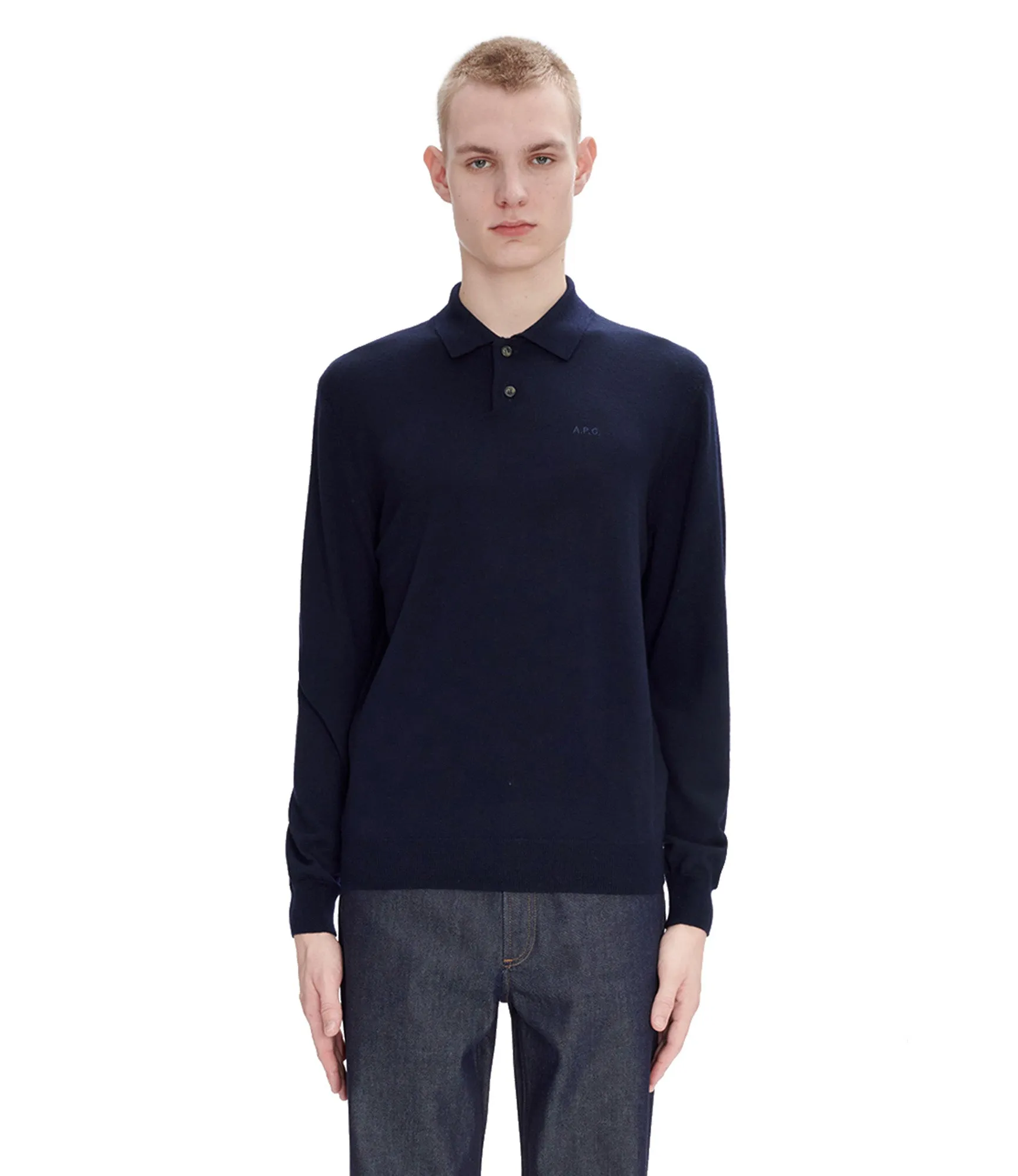 Jacob Logo polo shirt sold by A.P.C.