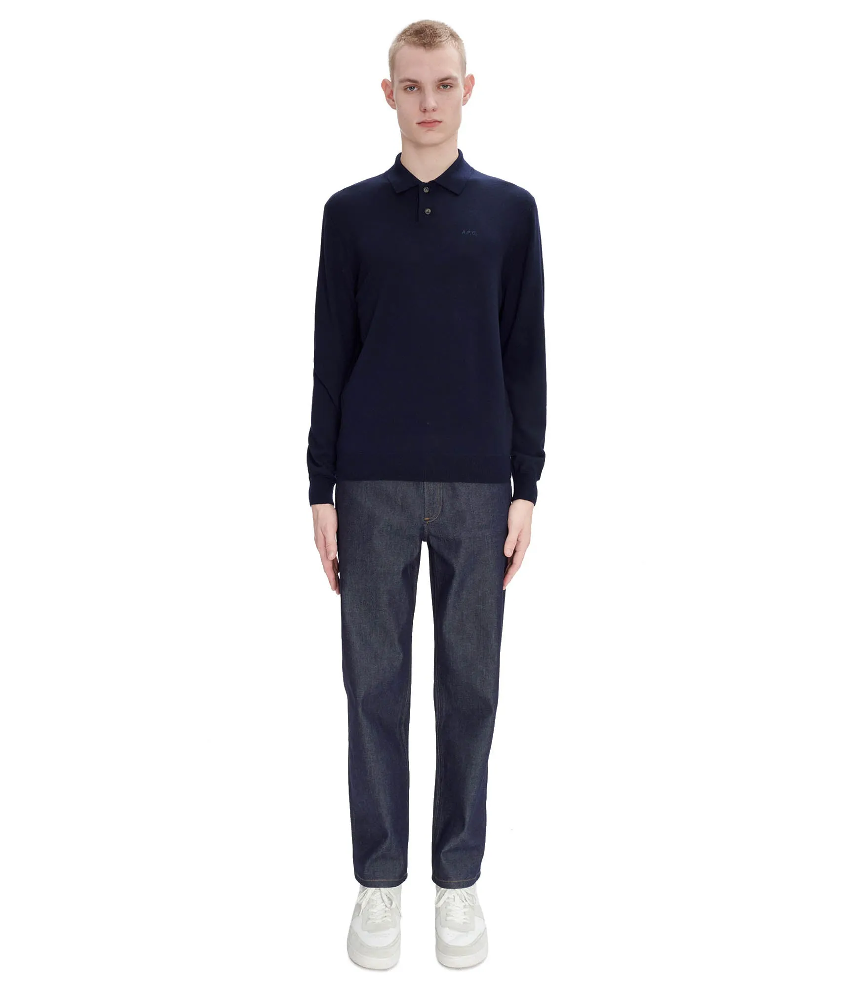 Jacob Logo polo shirt sold by A.P.C. product image thumbnail 3