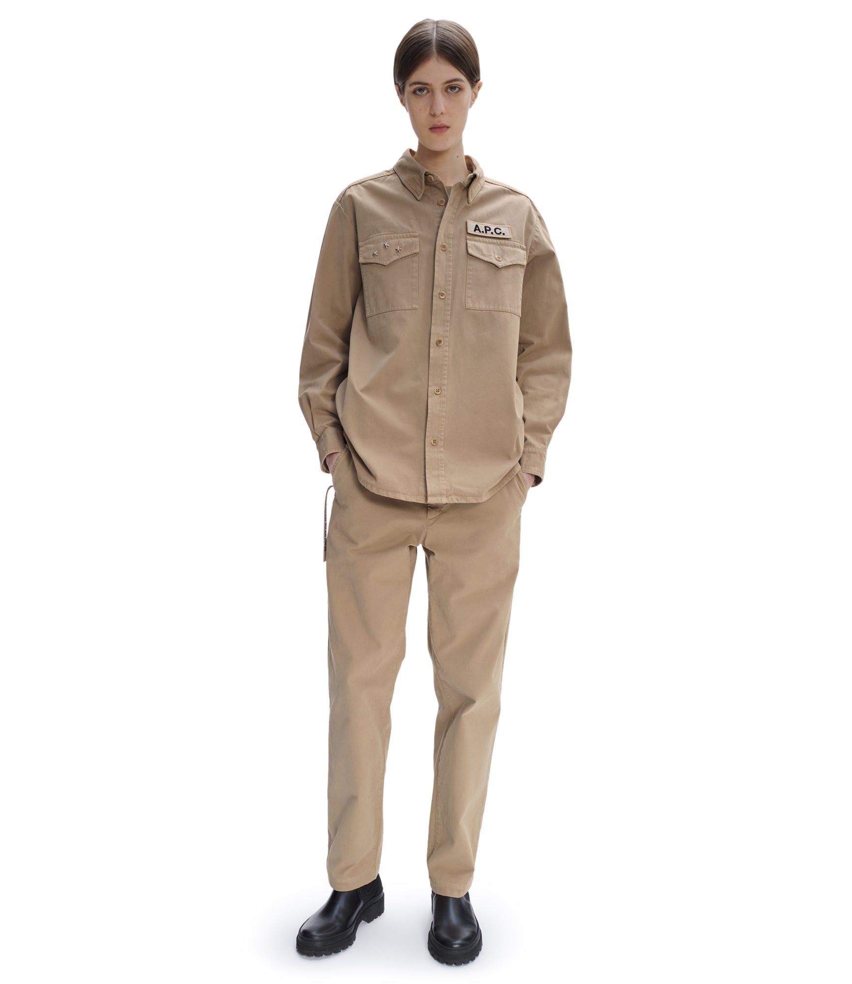 Mainline overshirt (Unisex) sold by A.P.C. product image thumbnail 5