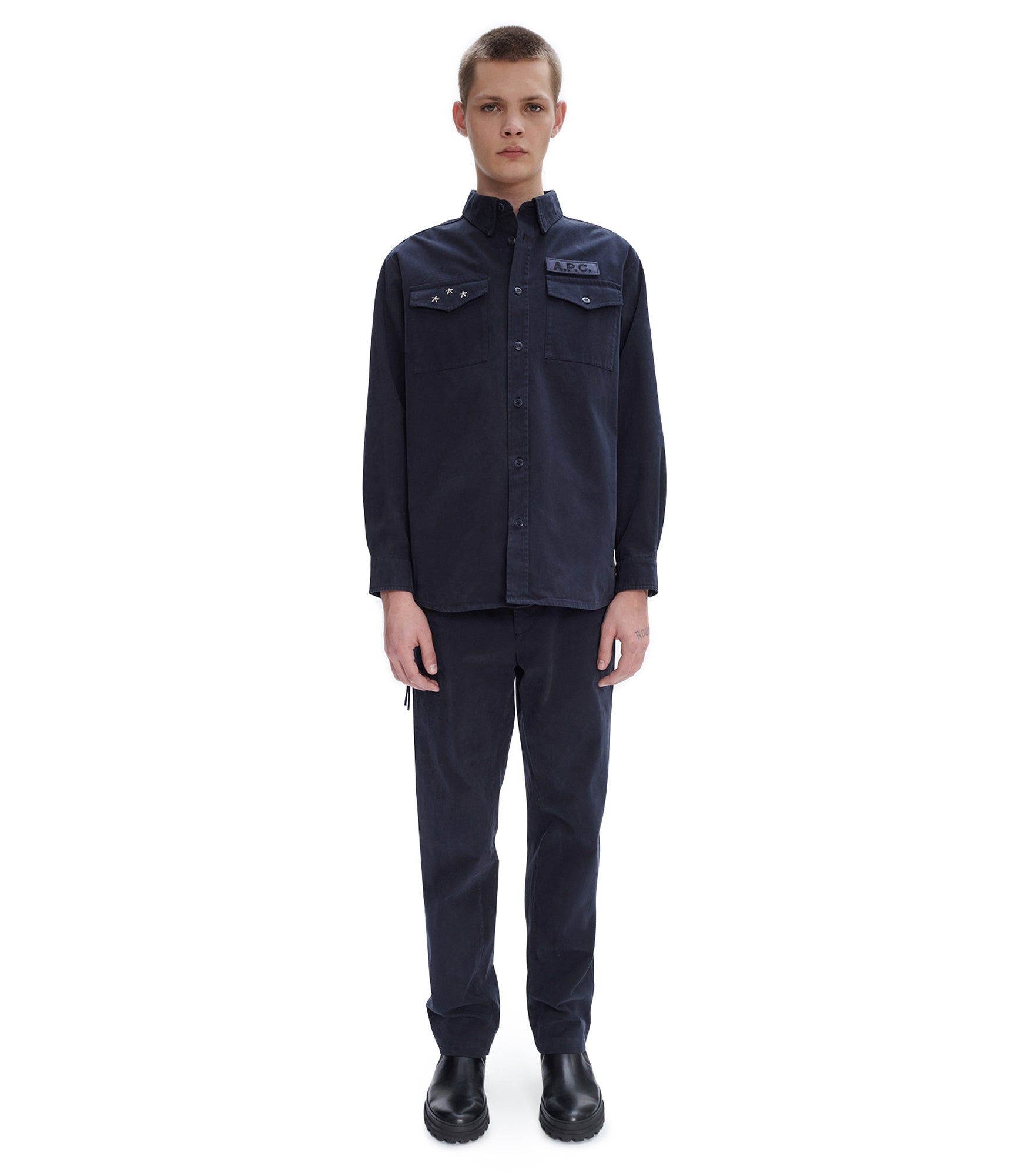 Mainline overshirt (Unisex) sold by A.P.C. product image thumbnail 15