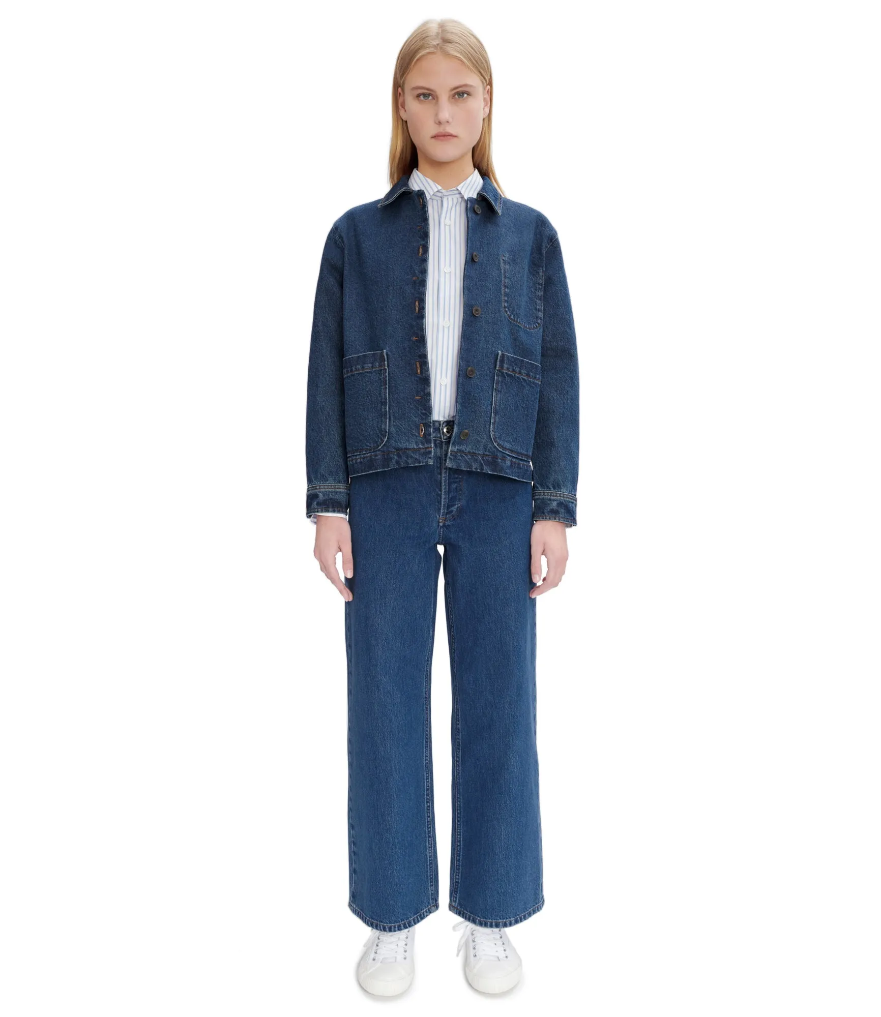 Nikkie Logo jacket sold by A.P.C. product image thumbnail 3