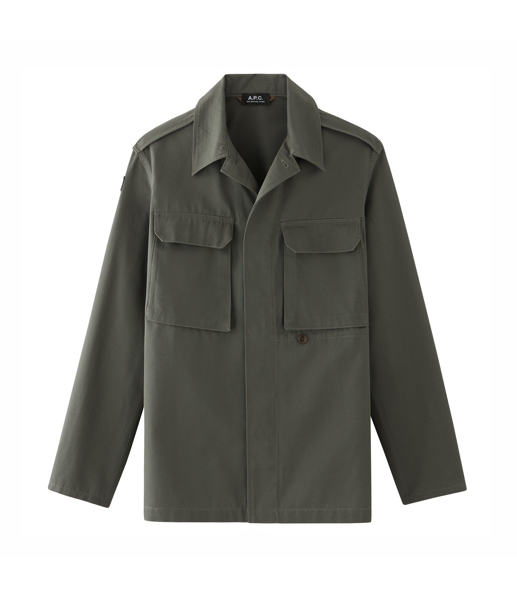Duke army jacket sold by A.P.C.