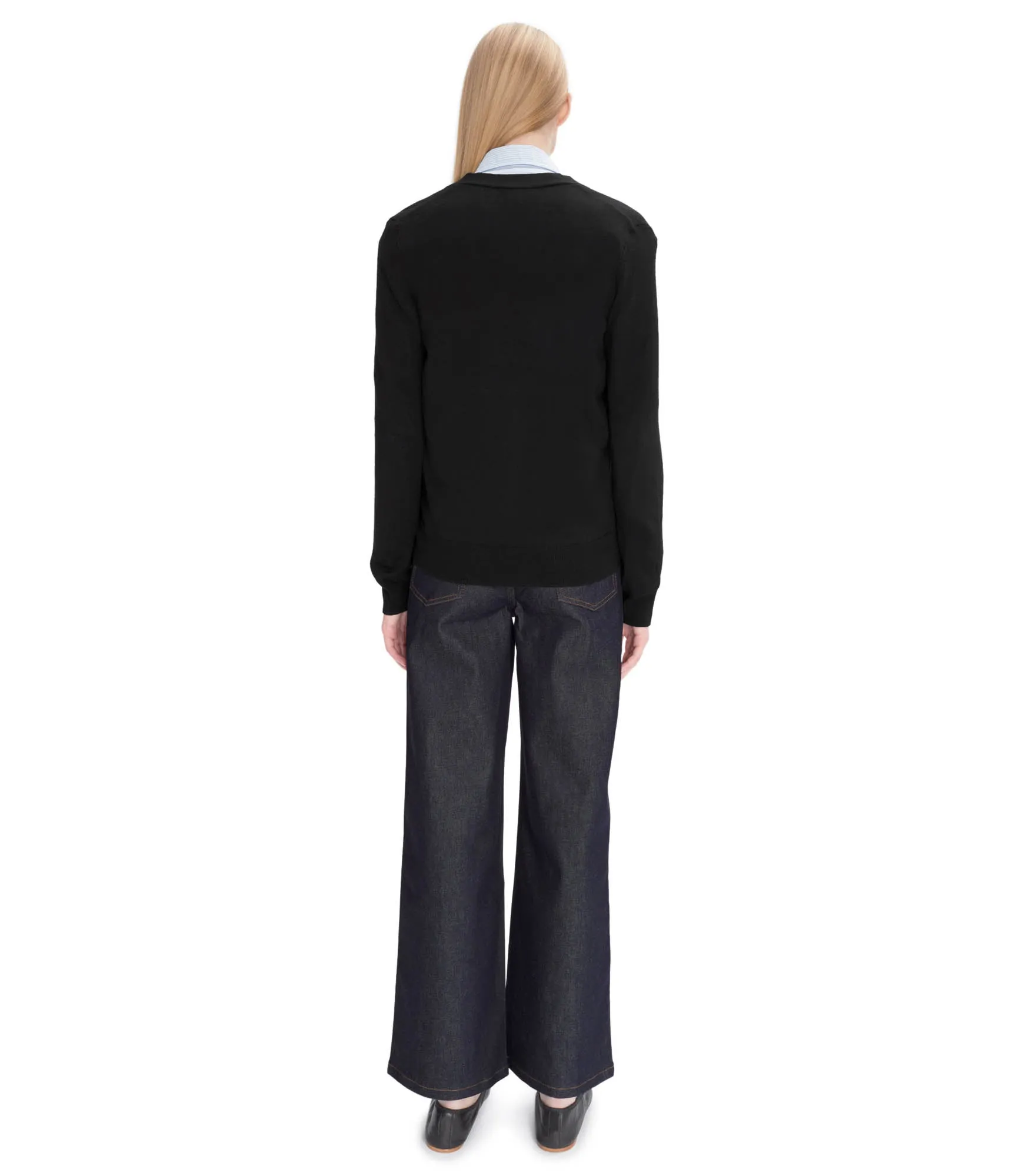 Salomé Logo cardigan sold by A.P.C. product image thumbnail 4