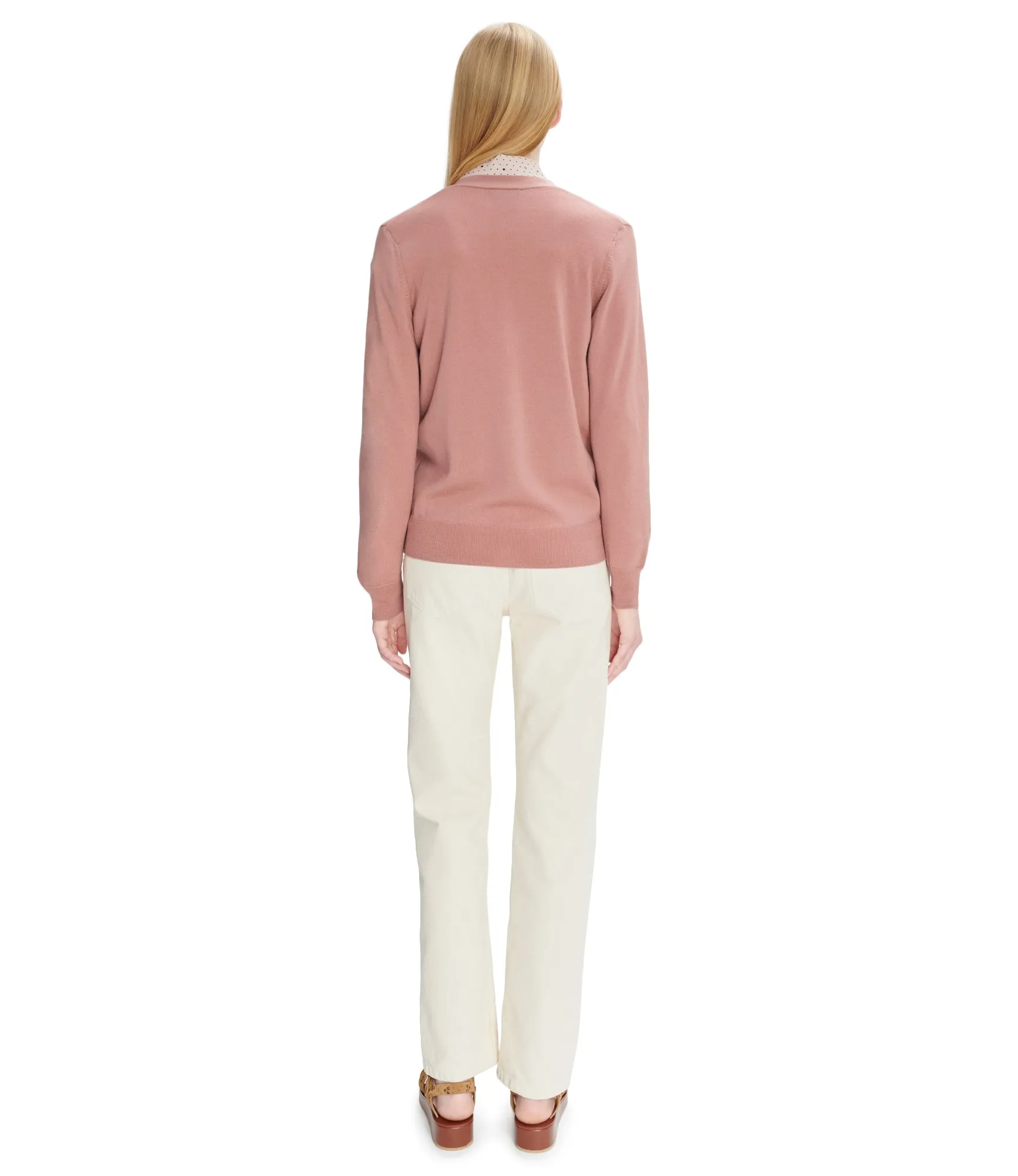 Salomé Logo cardigan sold by A.P.C. product image thumbnail 4