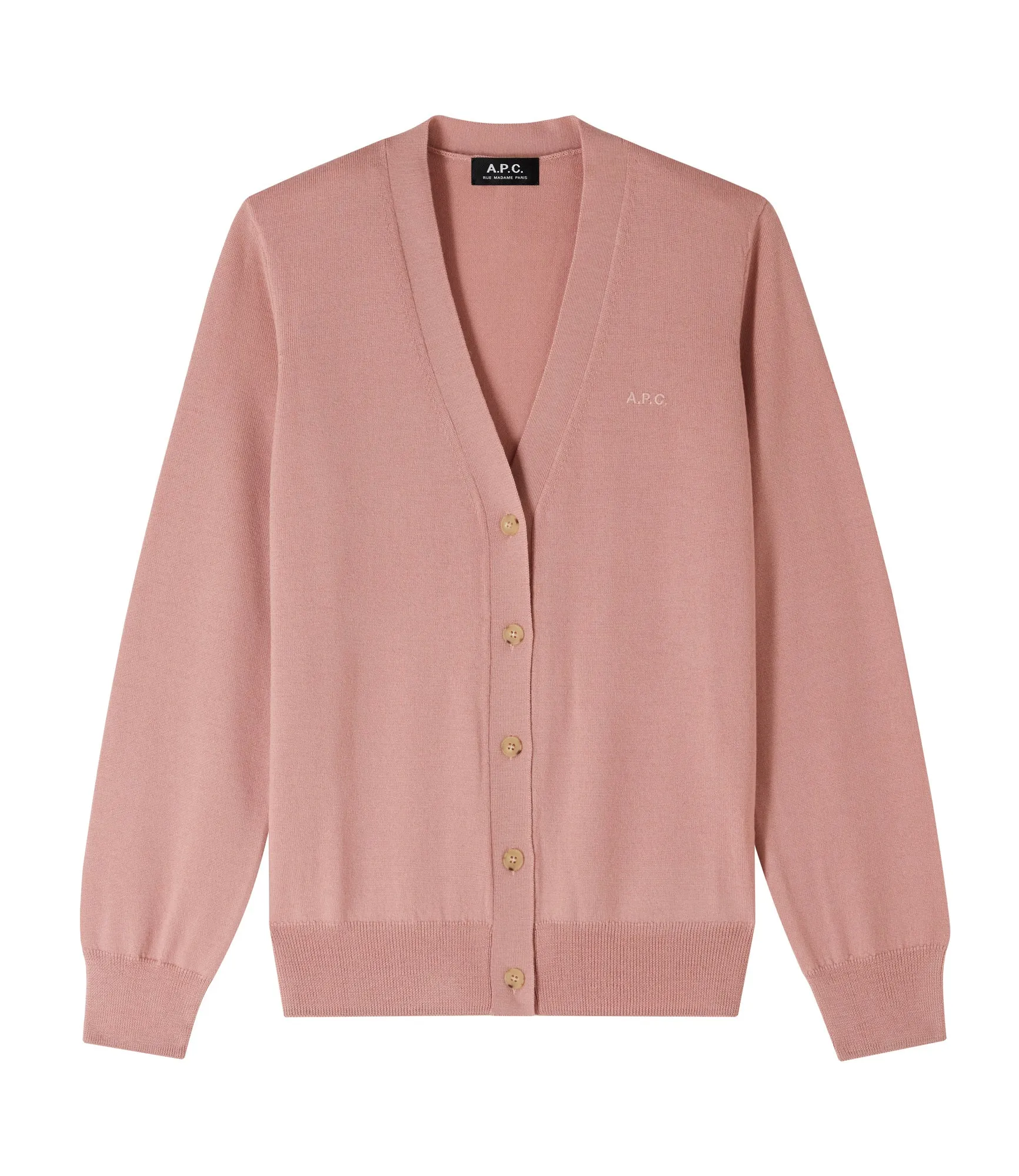 Salomé Logo cardigan sold by A.P.C. product image thumbnail 2