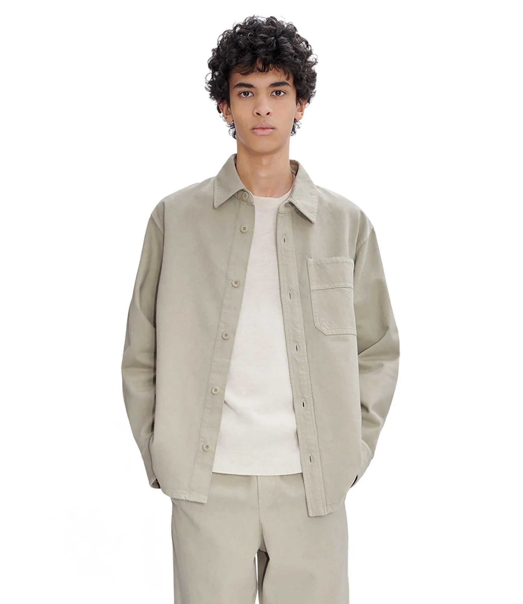 Basile Brodée Poitrine overshirt sold by A.P.C.