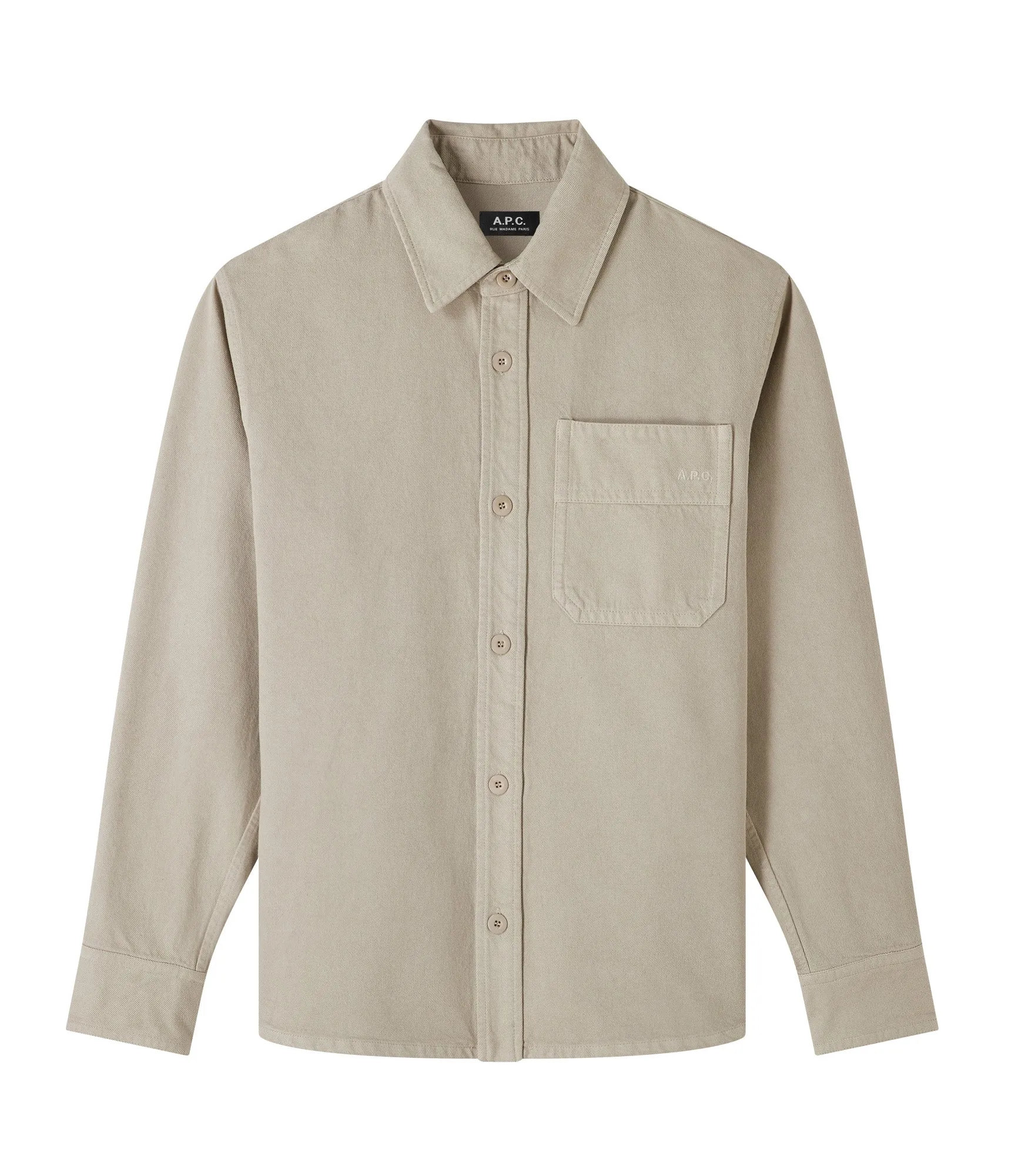 Basile Brodée Poitrine overshirt sold by A.P.C. product image thumbnail 2