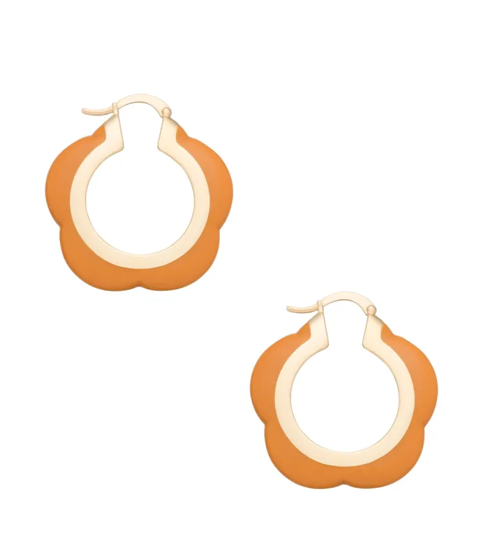 Rose earrings sold by A.P.C.