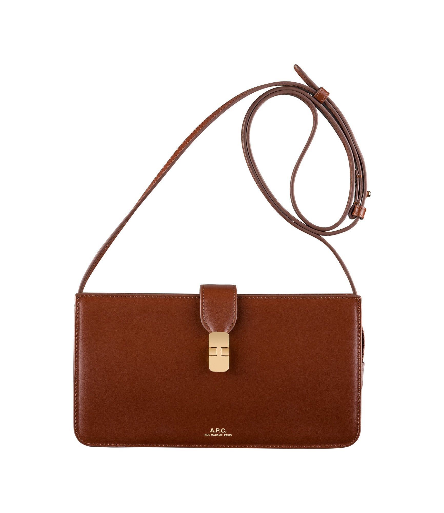 Grace clutch on strap sold by A.P.C.
