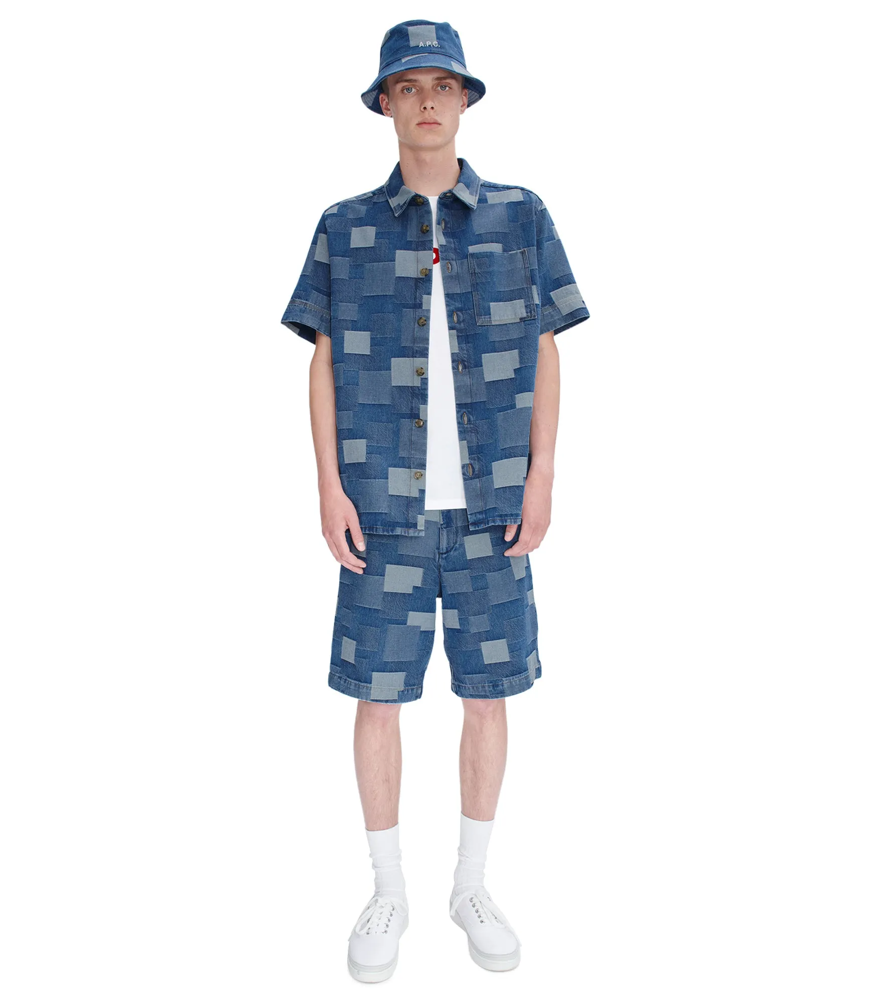Gil short-sleeve shirt sold by A.P.C. product image thumbnail 3