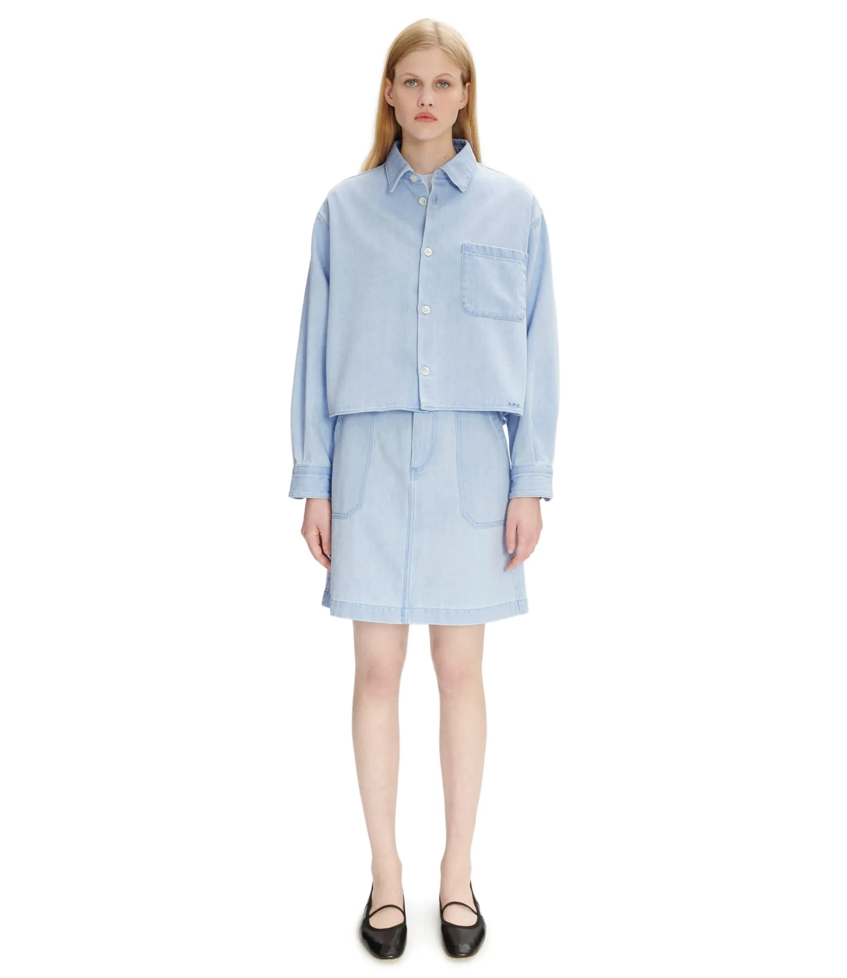 Samantha overshirt sold by A.P.C. product image thumbnail 5