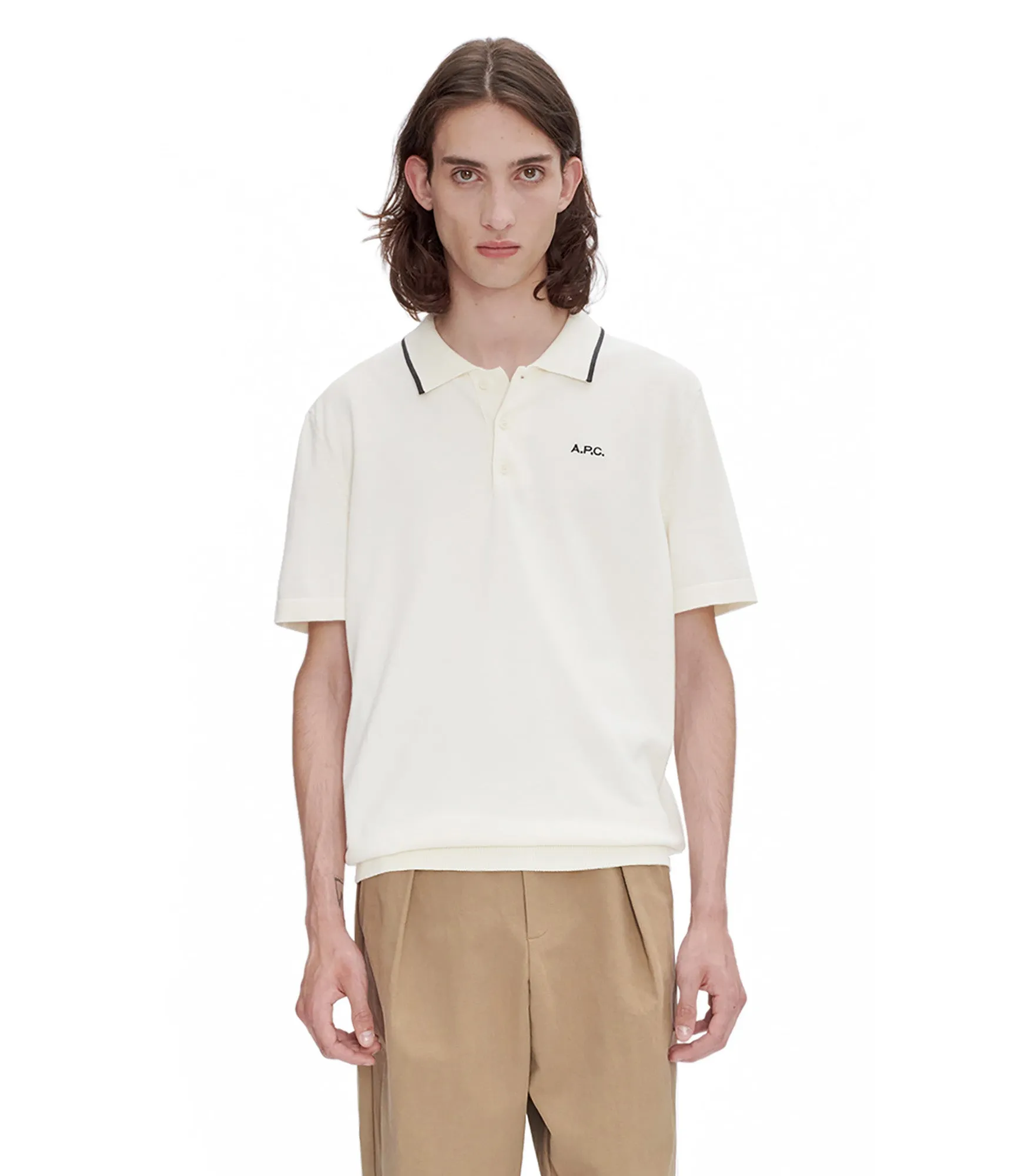 Flynn polo shirt sold by A.P.C.